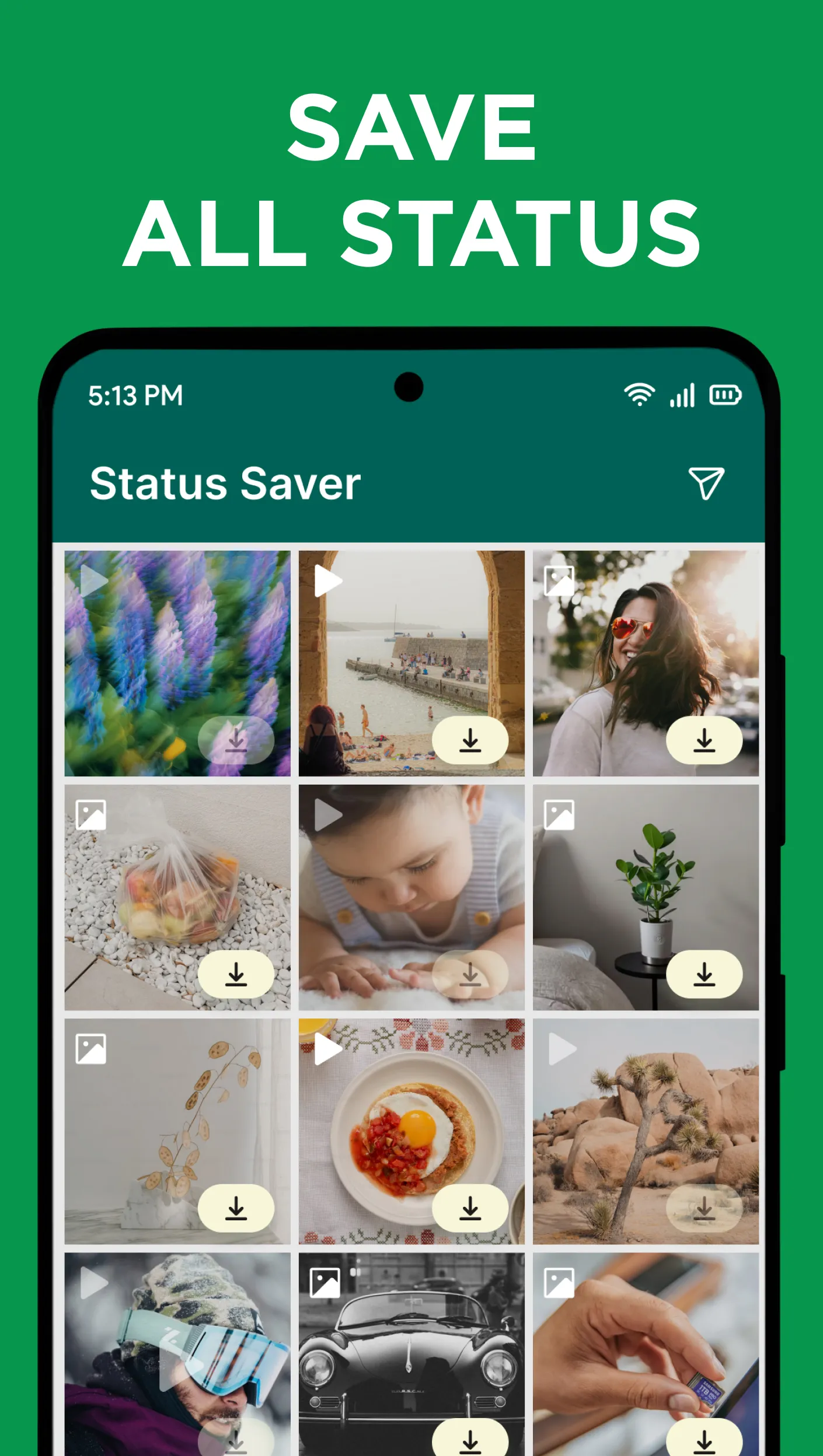 Status Saver | Indus Appstore | Screenshot