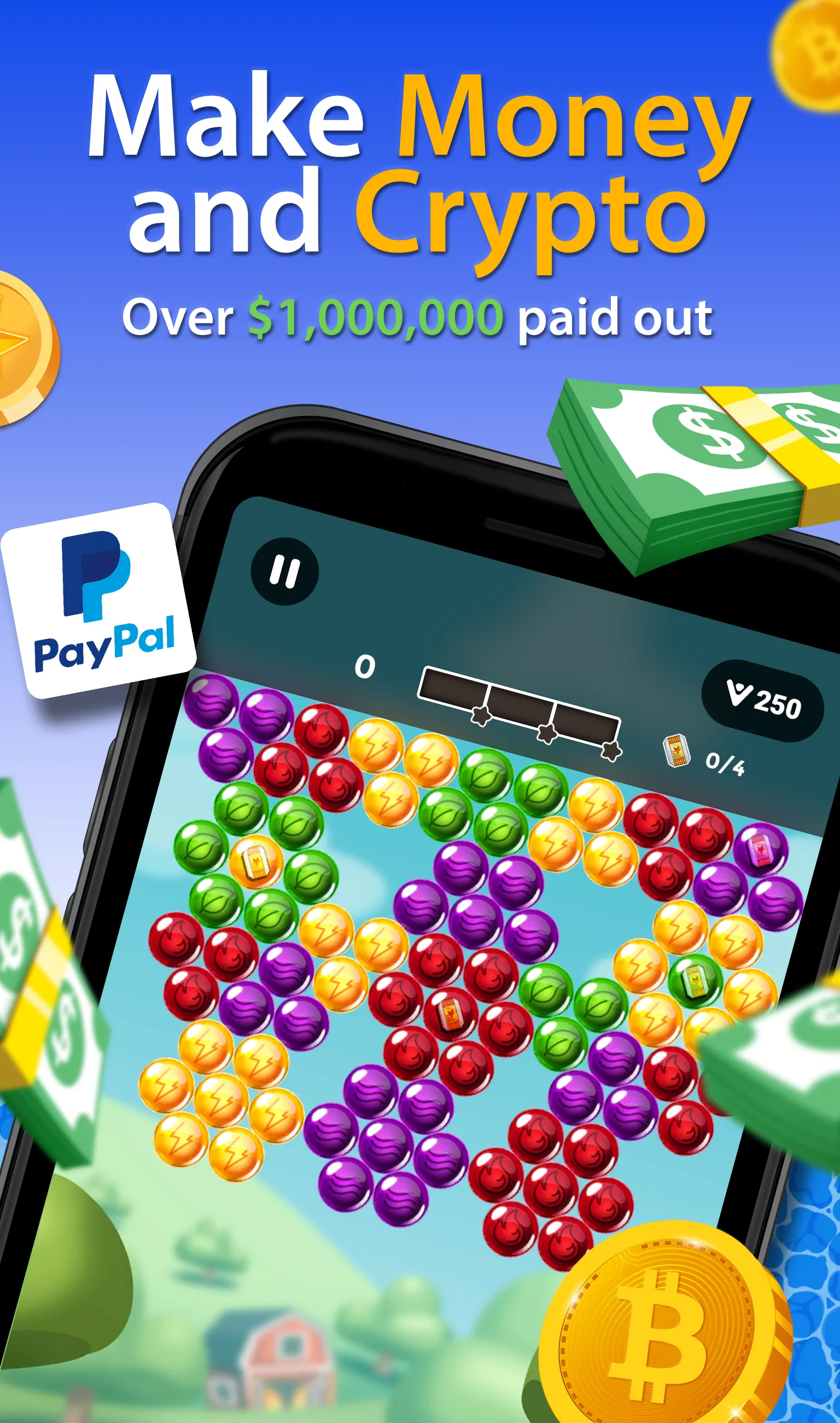 Bubble Burst - Make Money | Indus Appstore | Screenshot