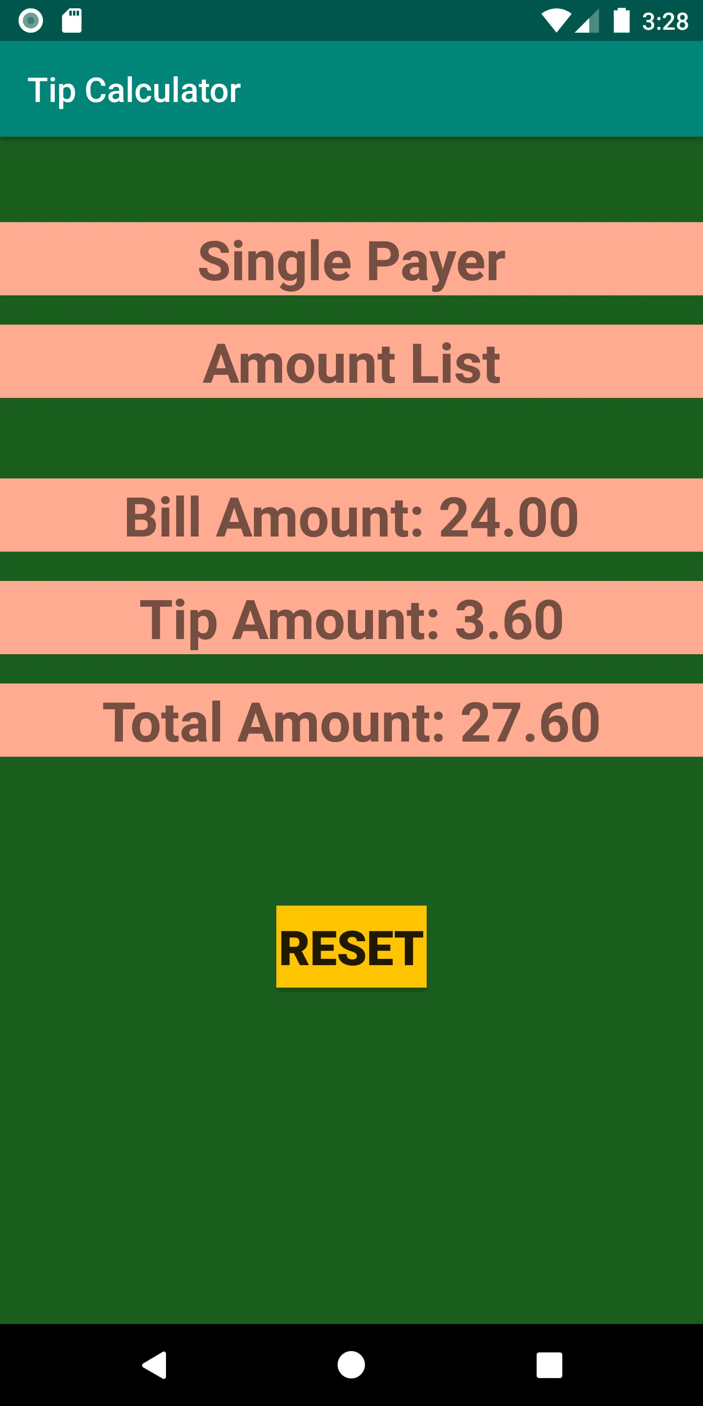 Tip calculator for seniors | Indus Appstore | Screenshot