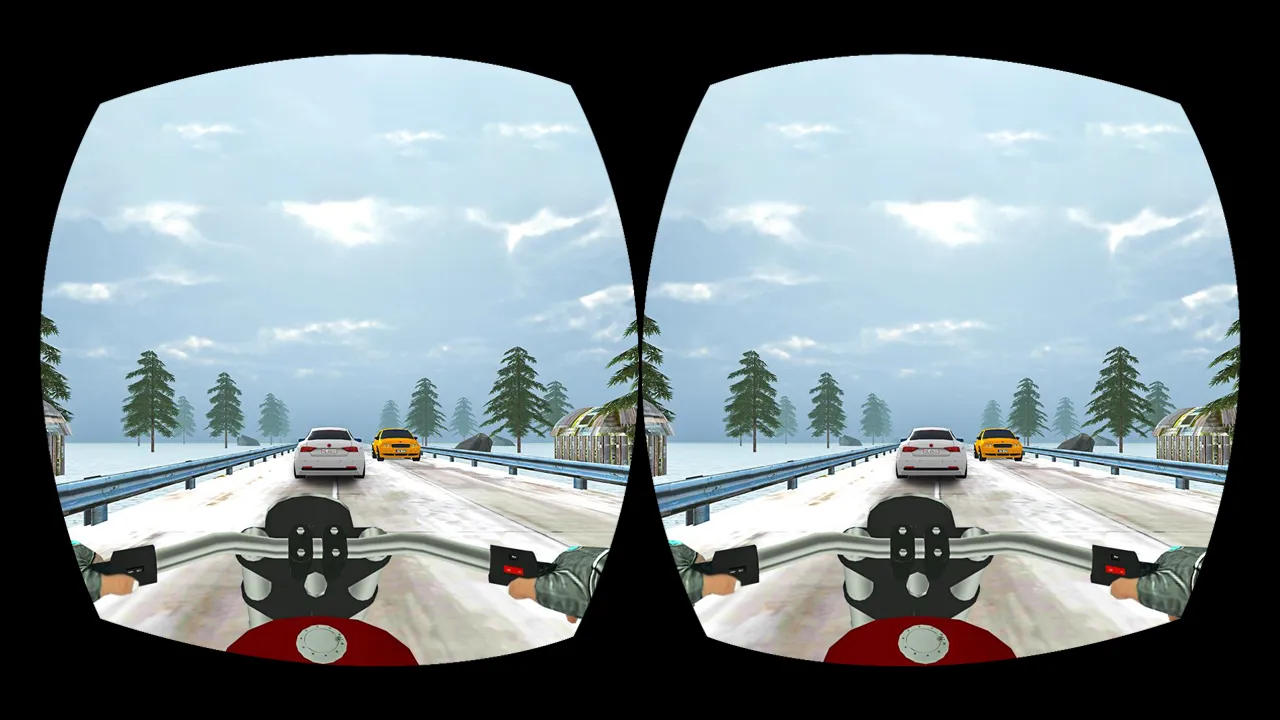 VR Highway Traffic Bike Racer | Indus Appstore | Screenshot