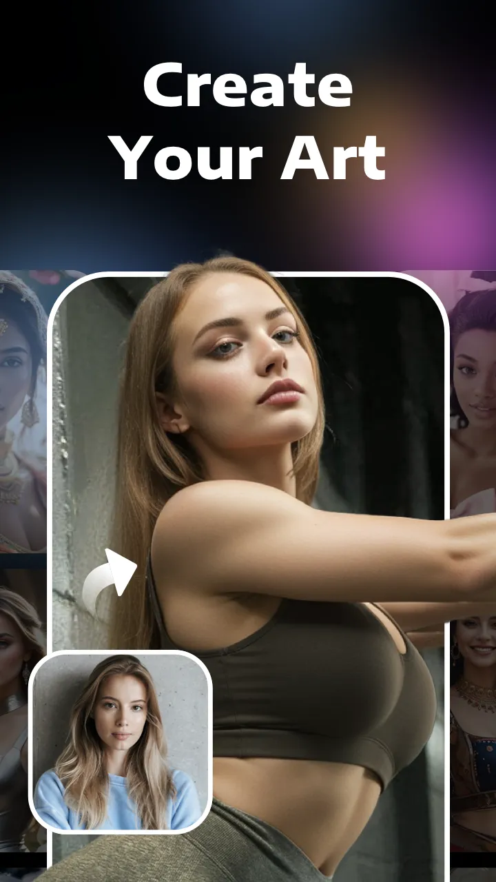 AI Hug & Photo Enhancer, Evoke | Indus Appstore | Screenshot