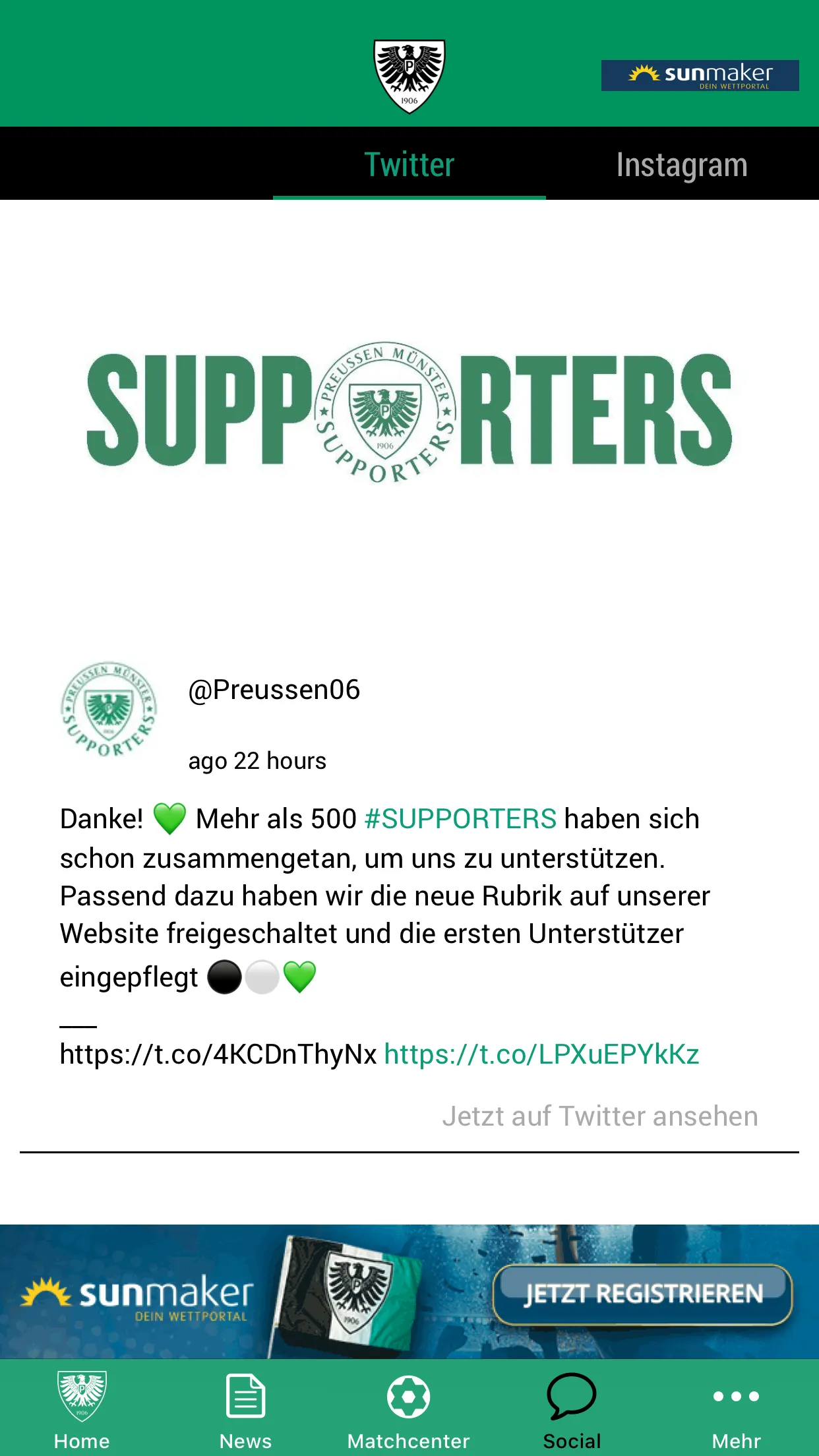 Preußen Münster | Indus Appstore | Screenshot