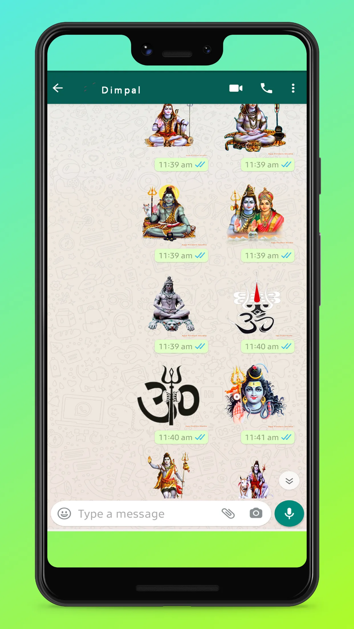 All god wasticker app | Indus Appstore | Screenshot