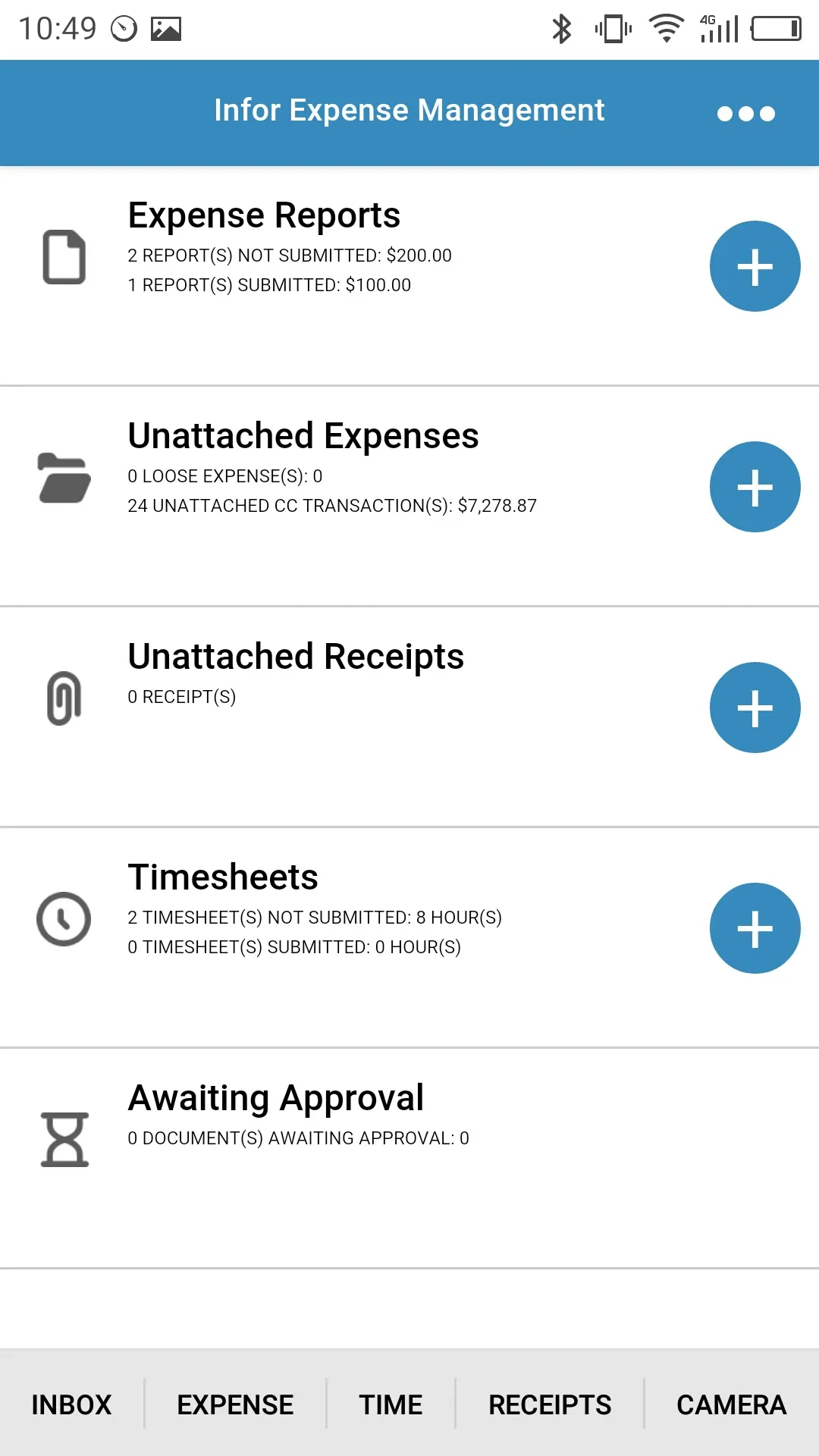 Infor Expense Management | Indus Appstore | Screenshot