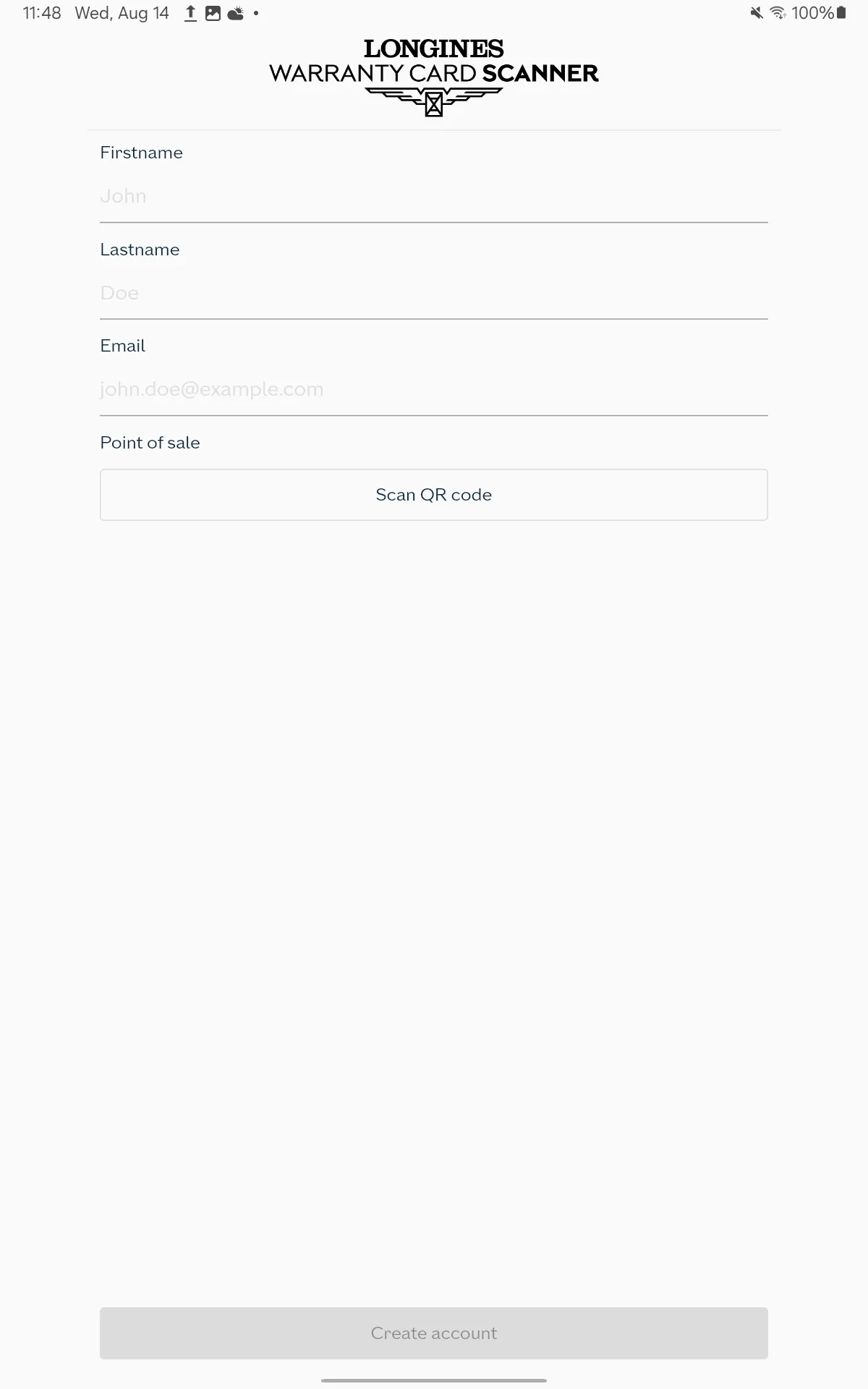 Longines Warranty | Indus Appstore | Screenshot