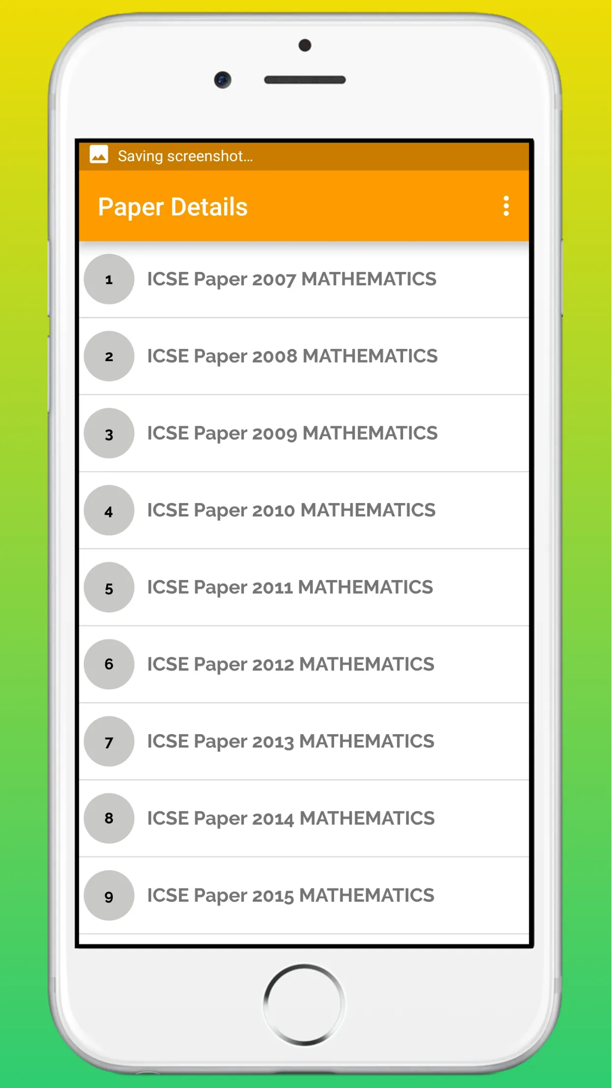 ICSE Previous Year Paper | Indus Appstore | Screenshot