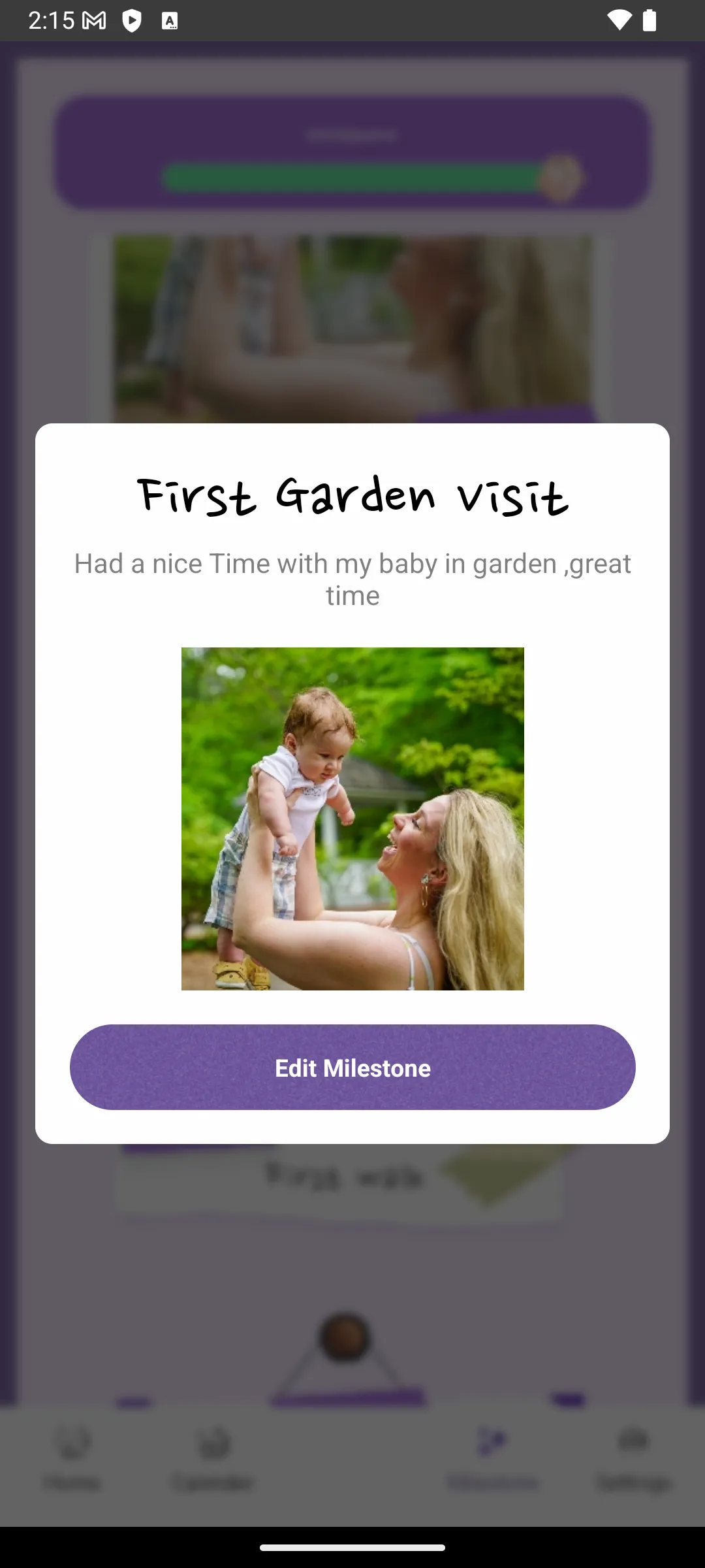 Sisu Logs - Baby Memory Diary | Indus Appstore | Screenshot