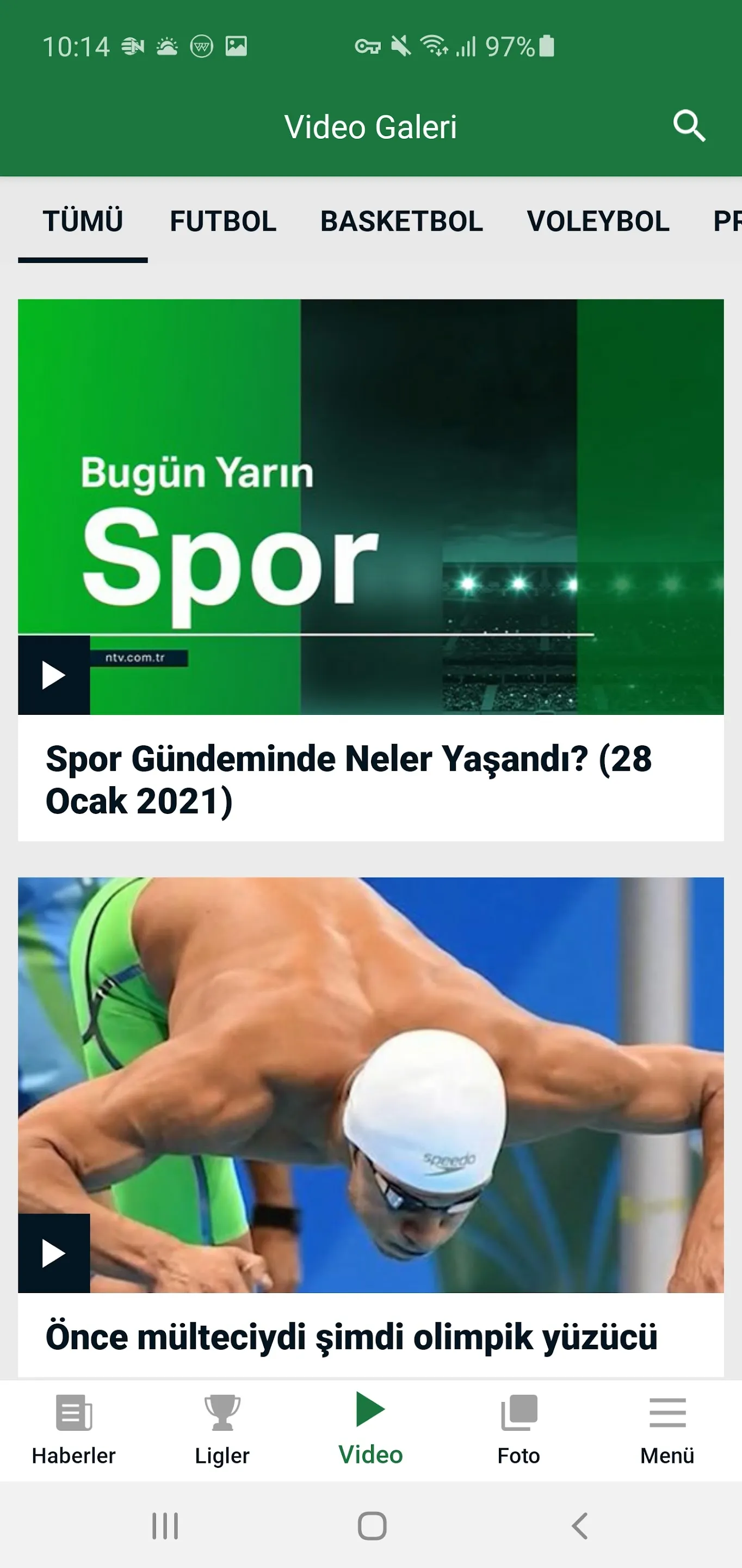 NTV Spor - Sporun Adresi | Indus Appstore | Screenshot