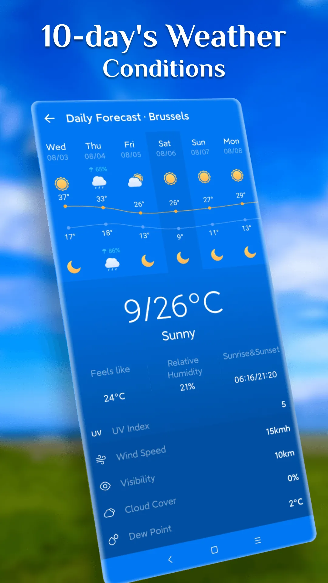 Live Weather: Weather Forecast | Indus Appstore | Screenshot