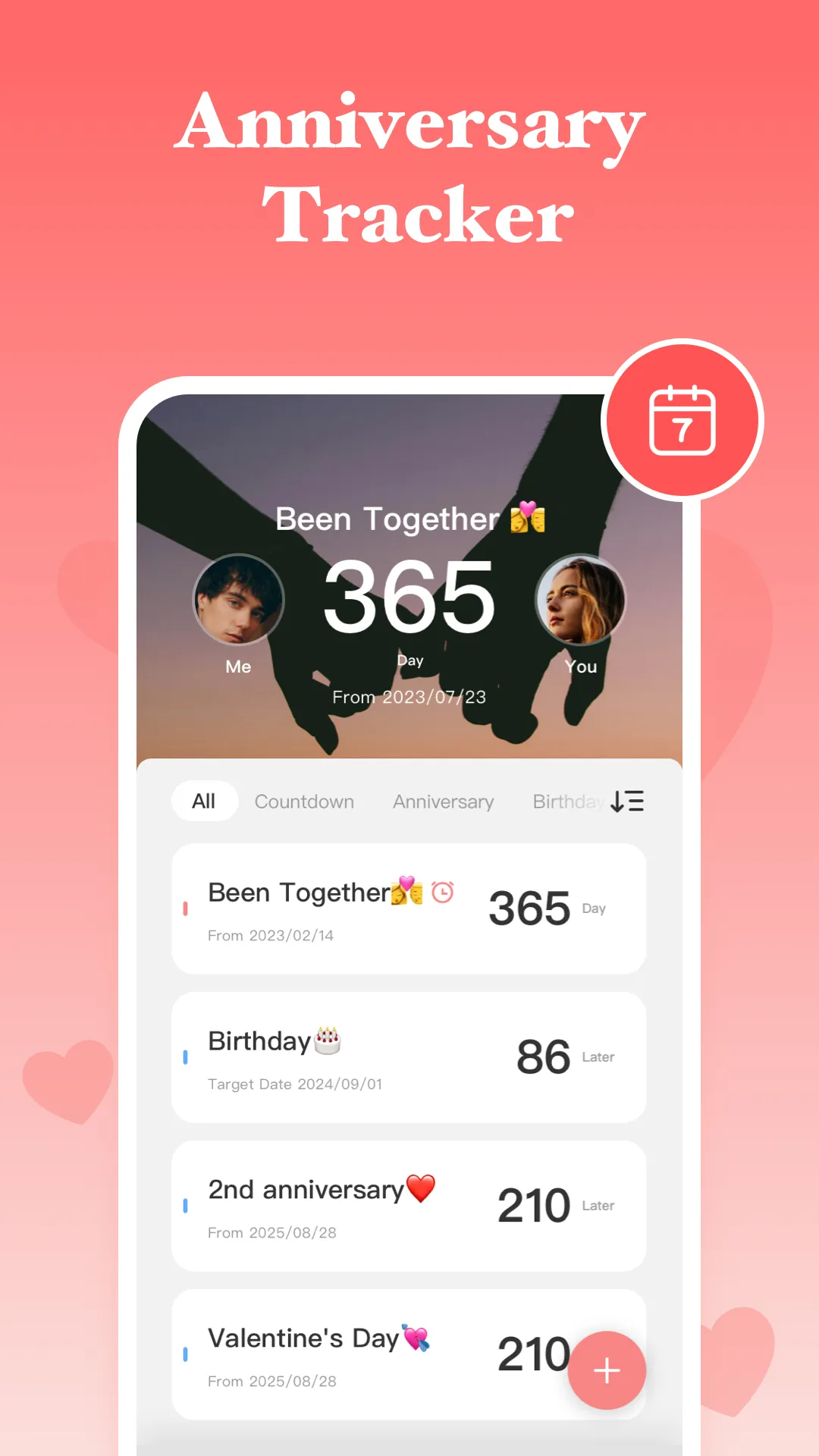 Memories - Love Days Counter | Indus Appstore | Screenshot