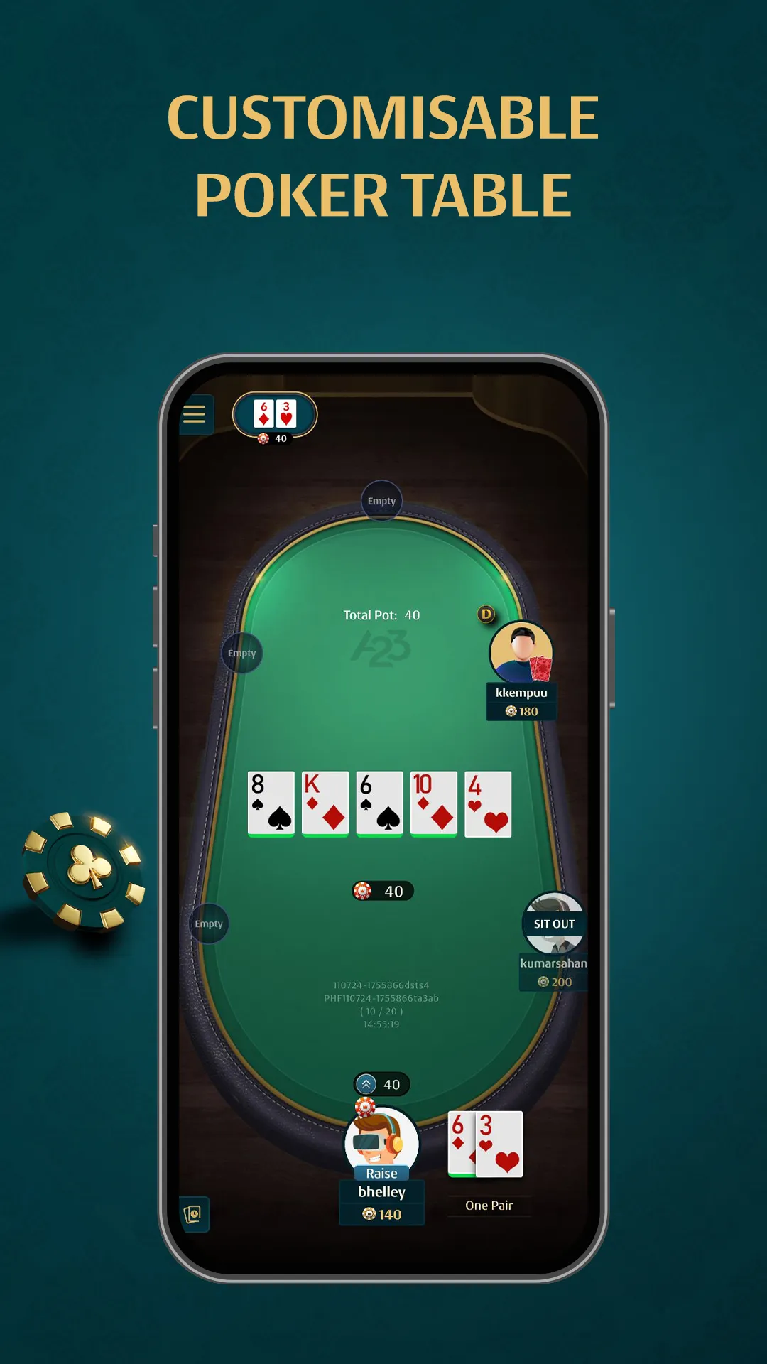 A23 Poker | Indus Appstore | Screenshot