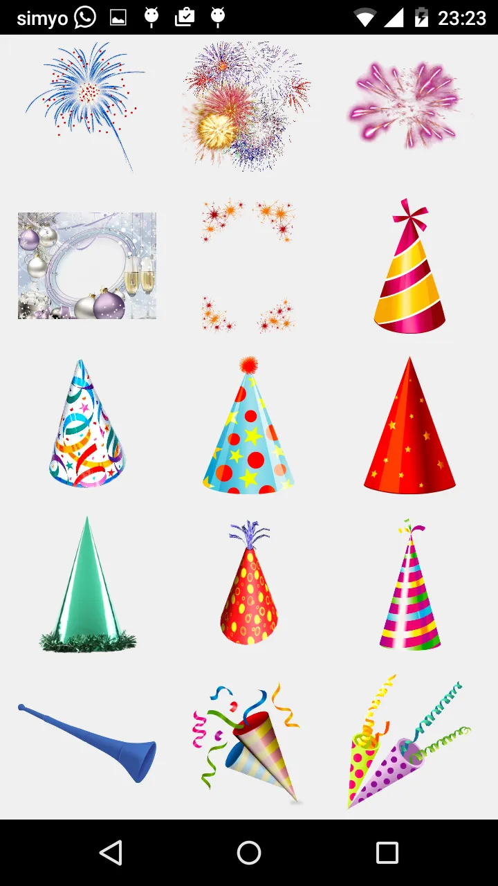 Happy New Year Stickers | Indus Appstore | Screenshot