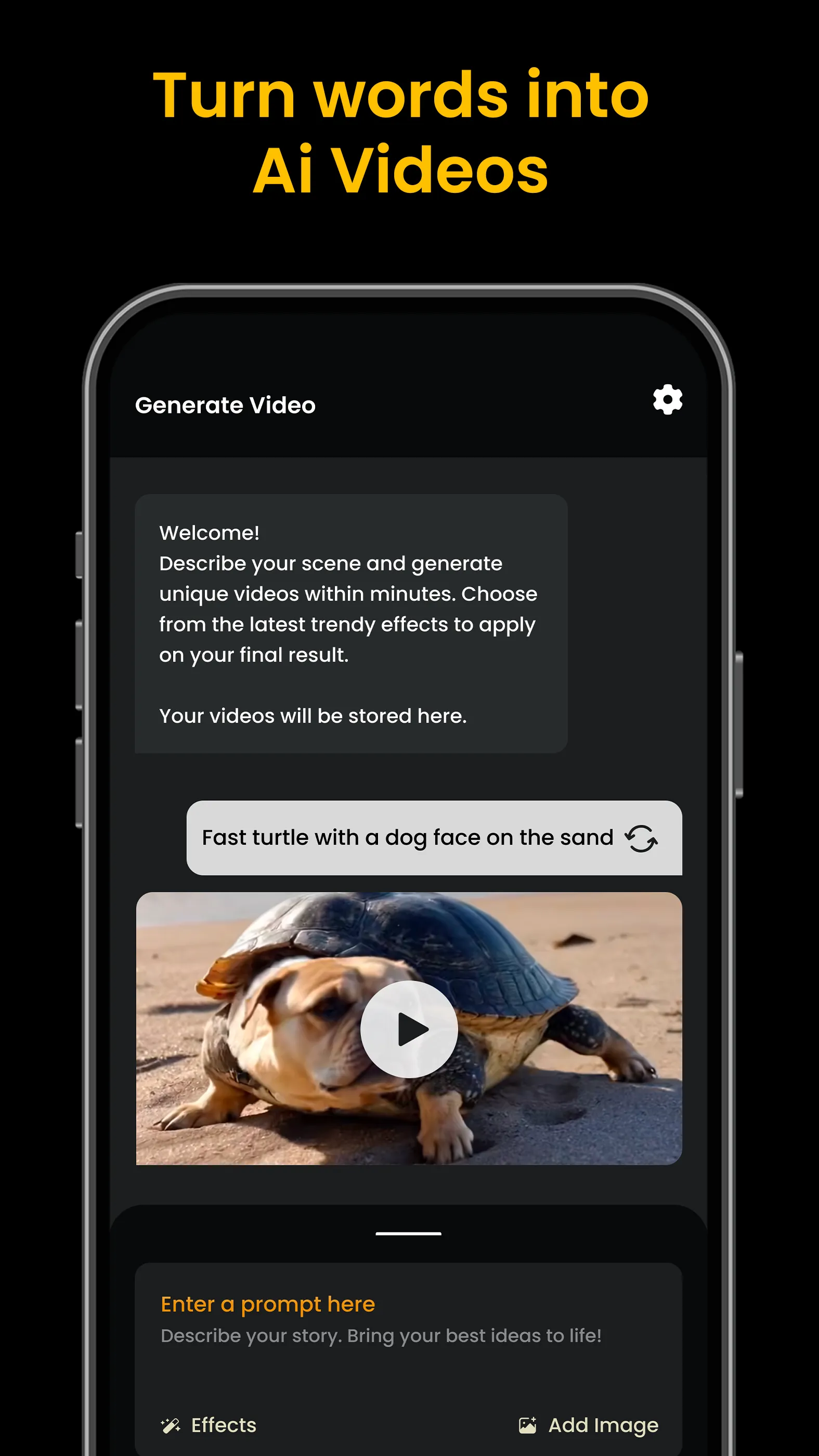AI Video Generator Serda | Indus Appstore | Screenshot