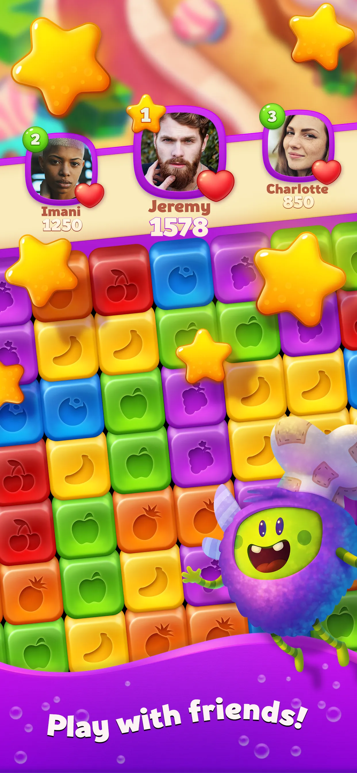 Jelly Cube Blast | Indus Appstore | Screenshot