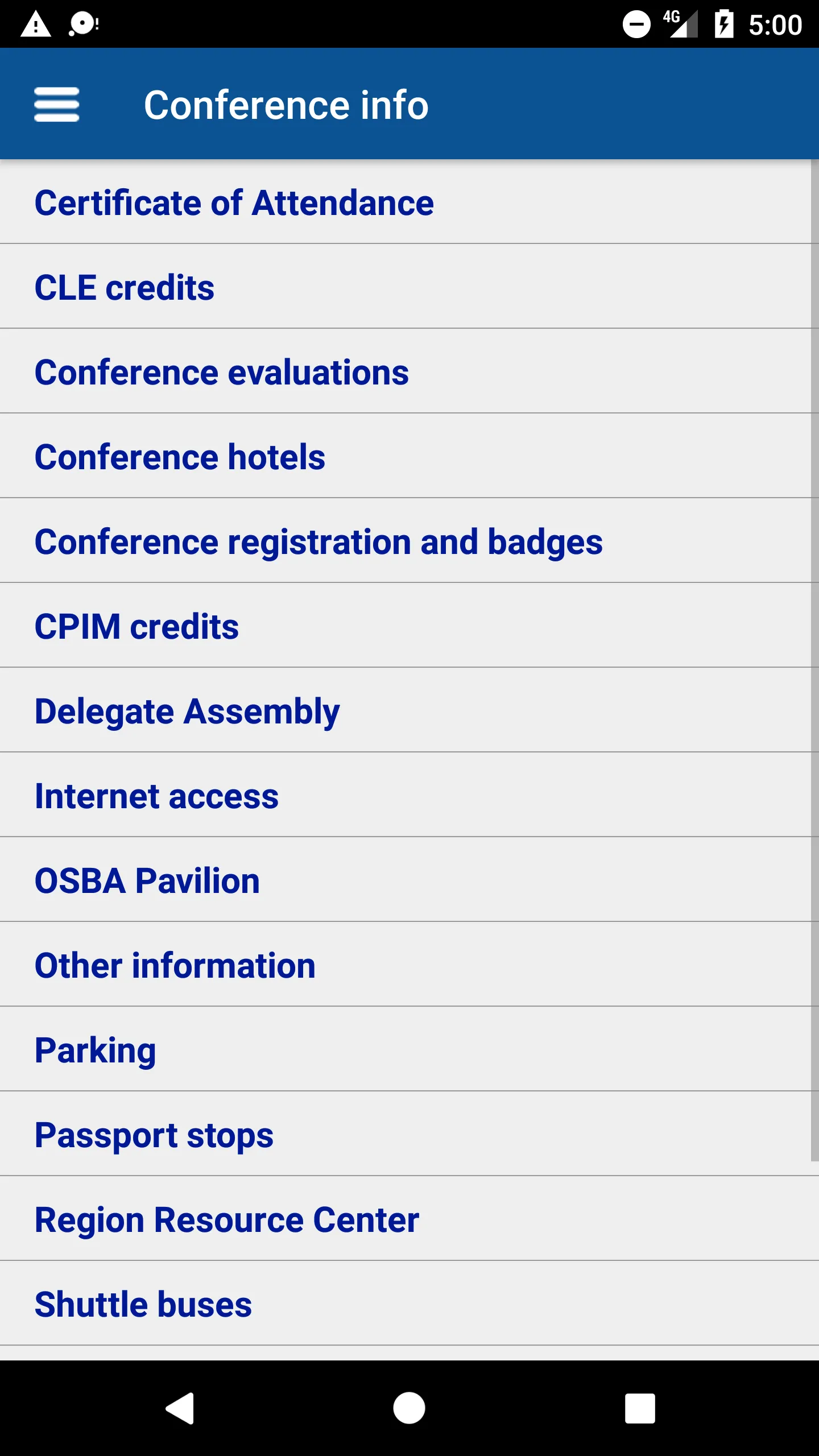 OSBA Capital Conference | Indus Appstore | Screenshot