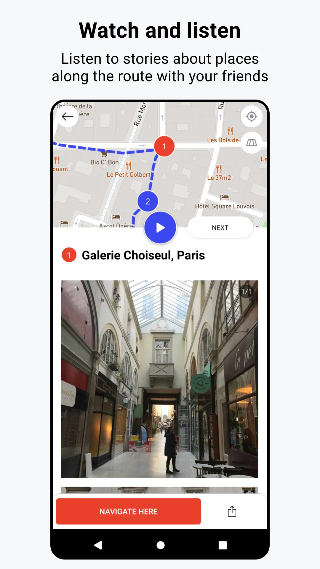 Pinsteps: offline travel guide | Indus Appstore | Screenshot