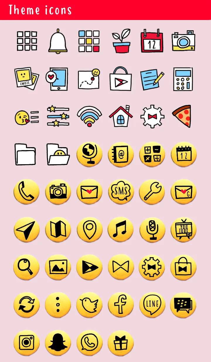 Emotional Macarons Theme | Indus Appstore | Screenshot