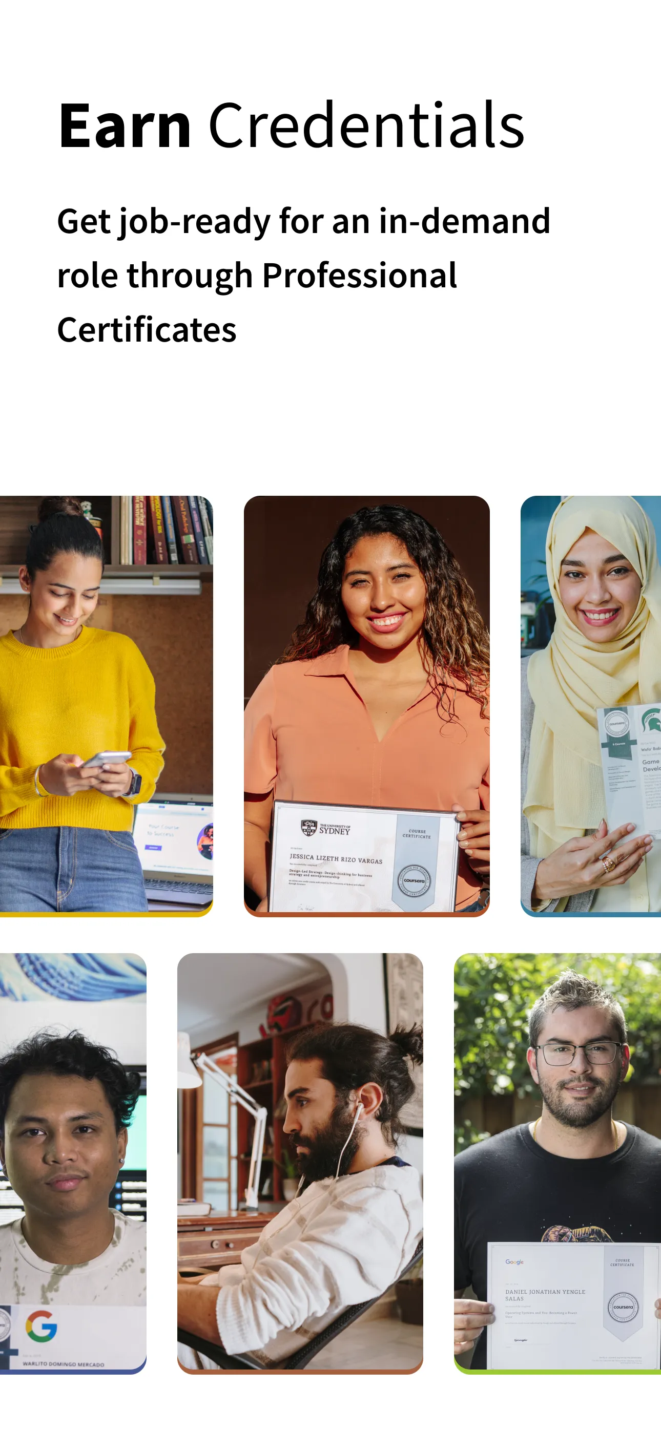 Coursera: Grow your career | Indus Appstore | Screenshot
