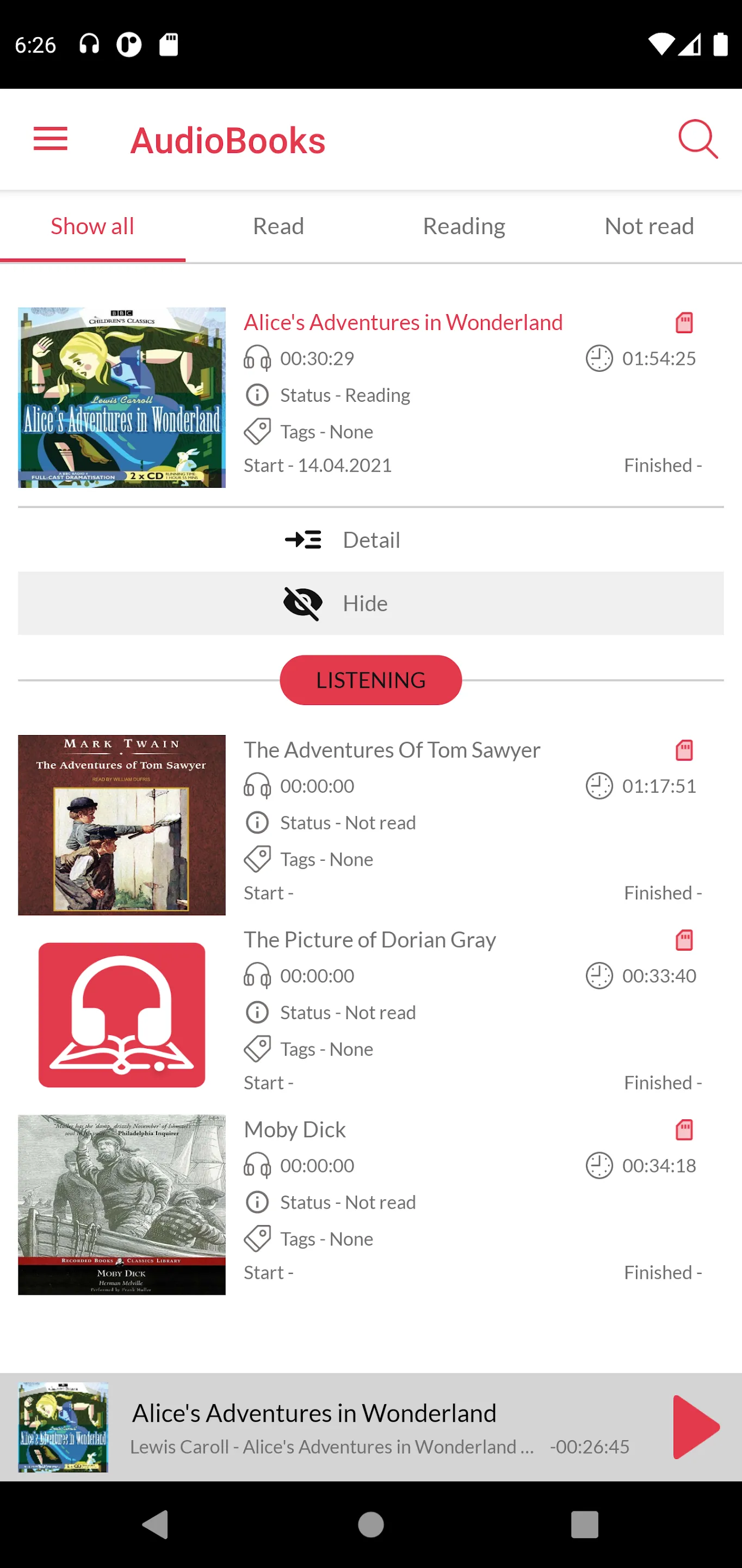 LT AudioBook Player | Indus Appstore | Screenshot