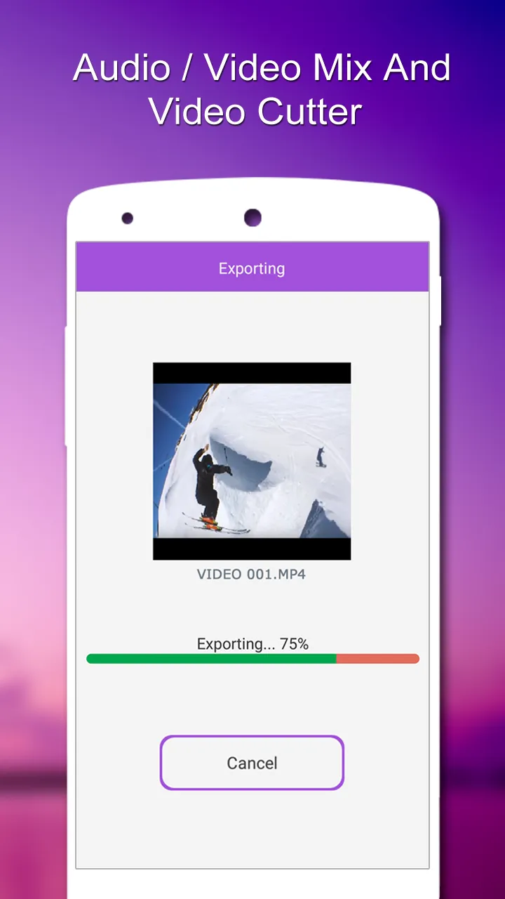 Audio / Video Mix,Video Cutter | Indus Appstore | Screenshot