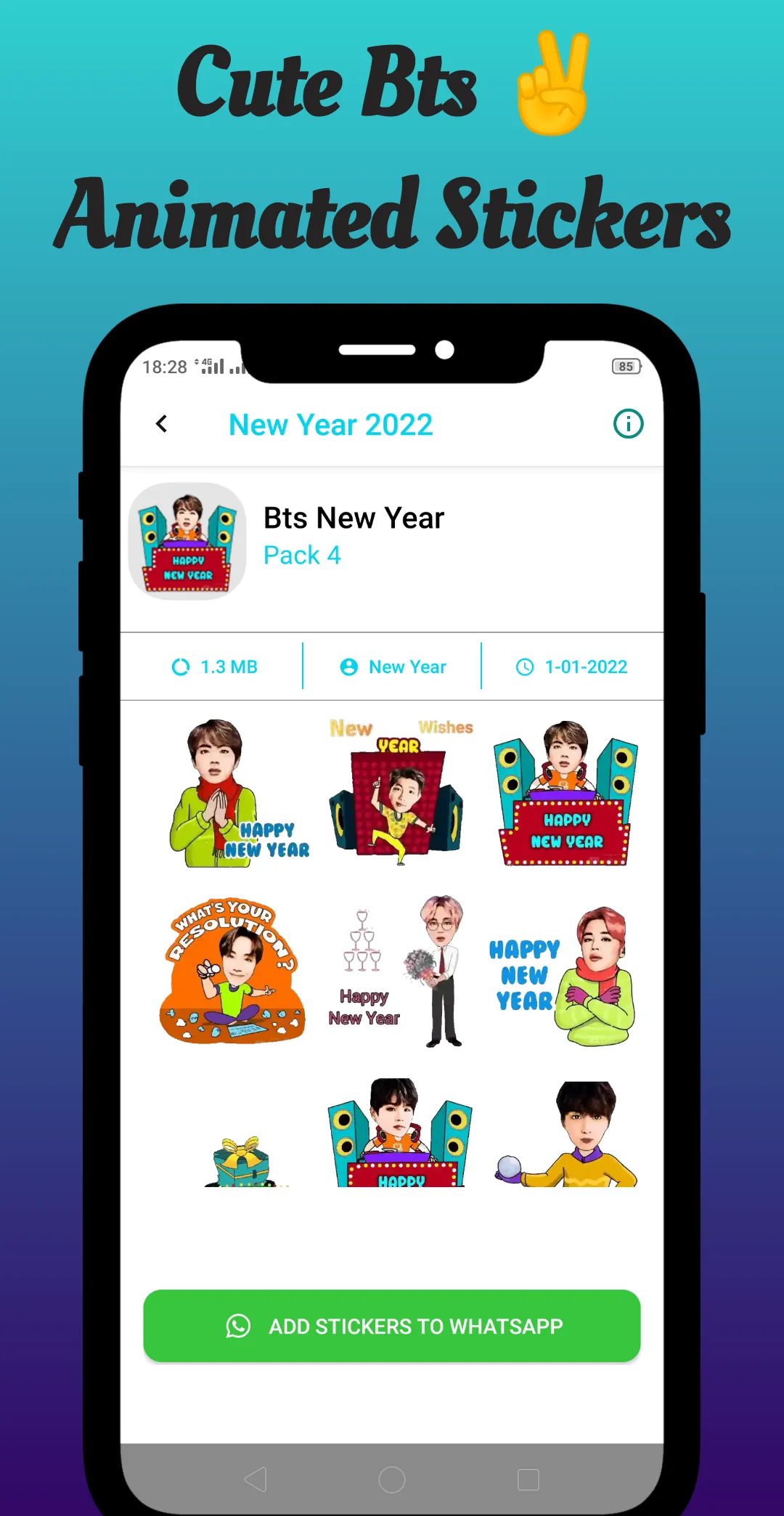 Happy New Year 2024 - Animated | Indus Appstore | Screenshot