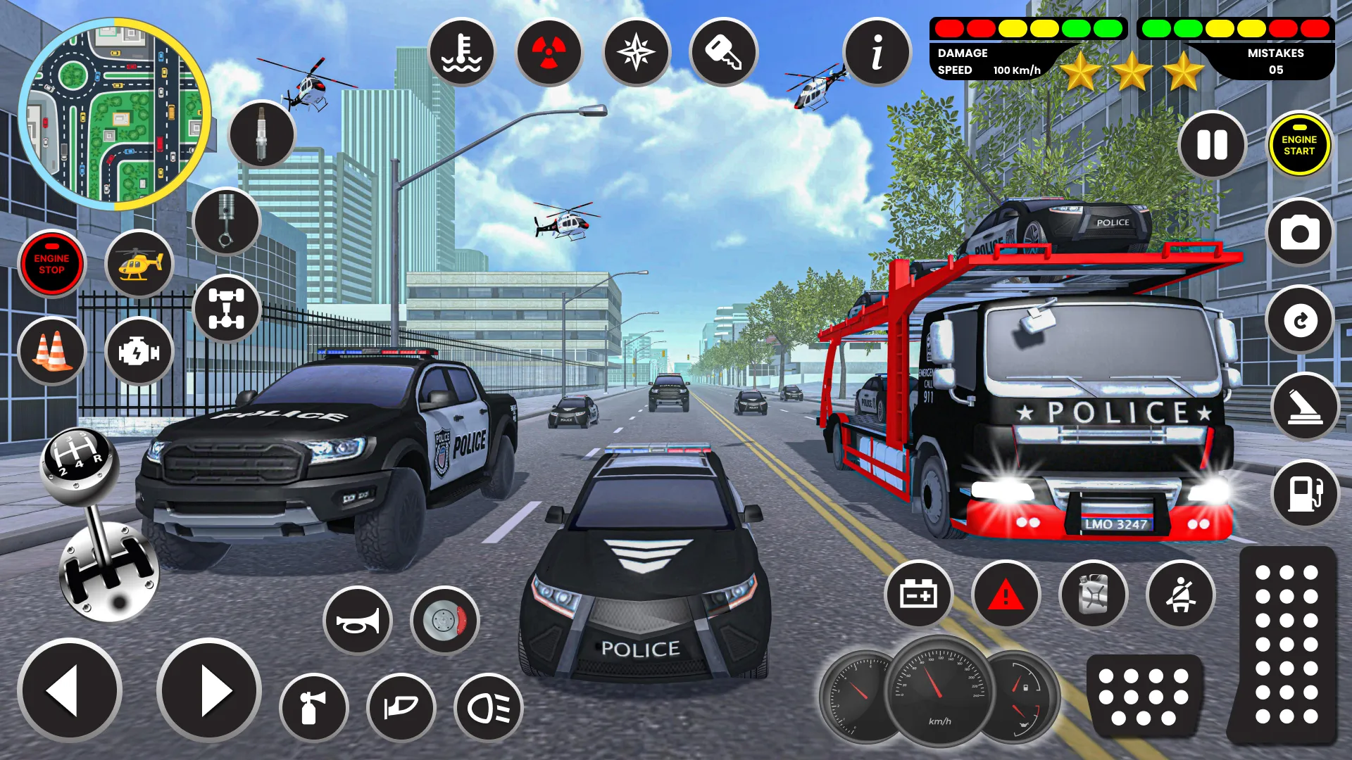 Police Vehicle Transport Game | Indus Appstore | Screenshot