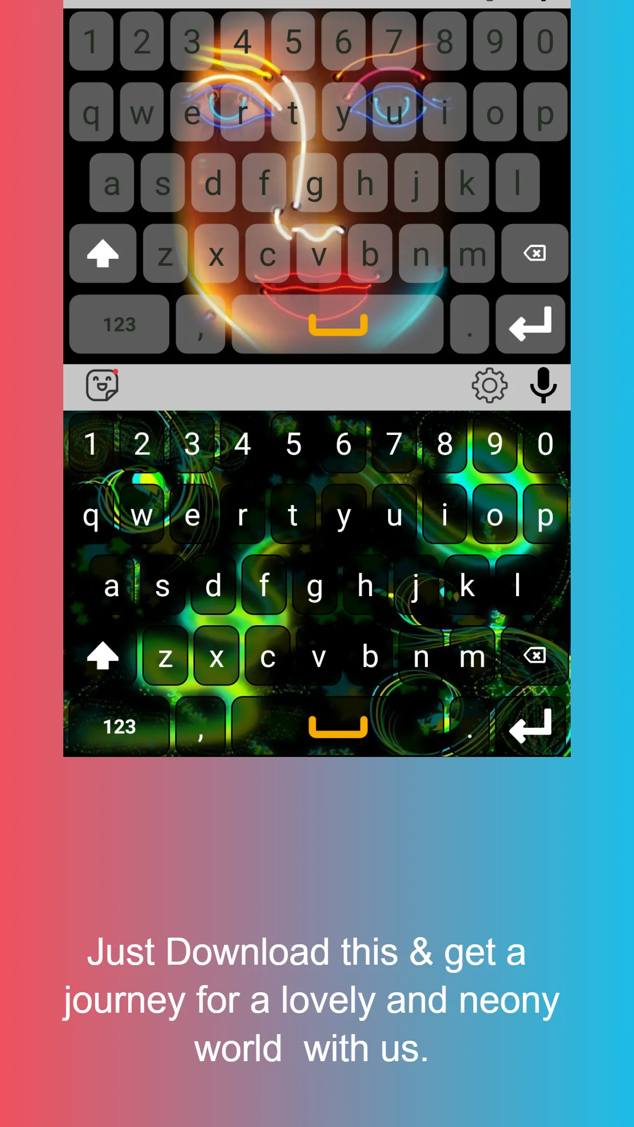 Neon Keyboard RGB Light 2023 | Indus Appstore | Screenshot