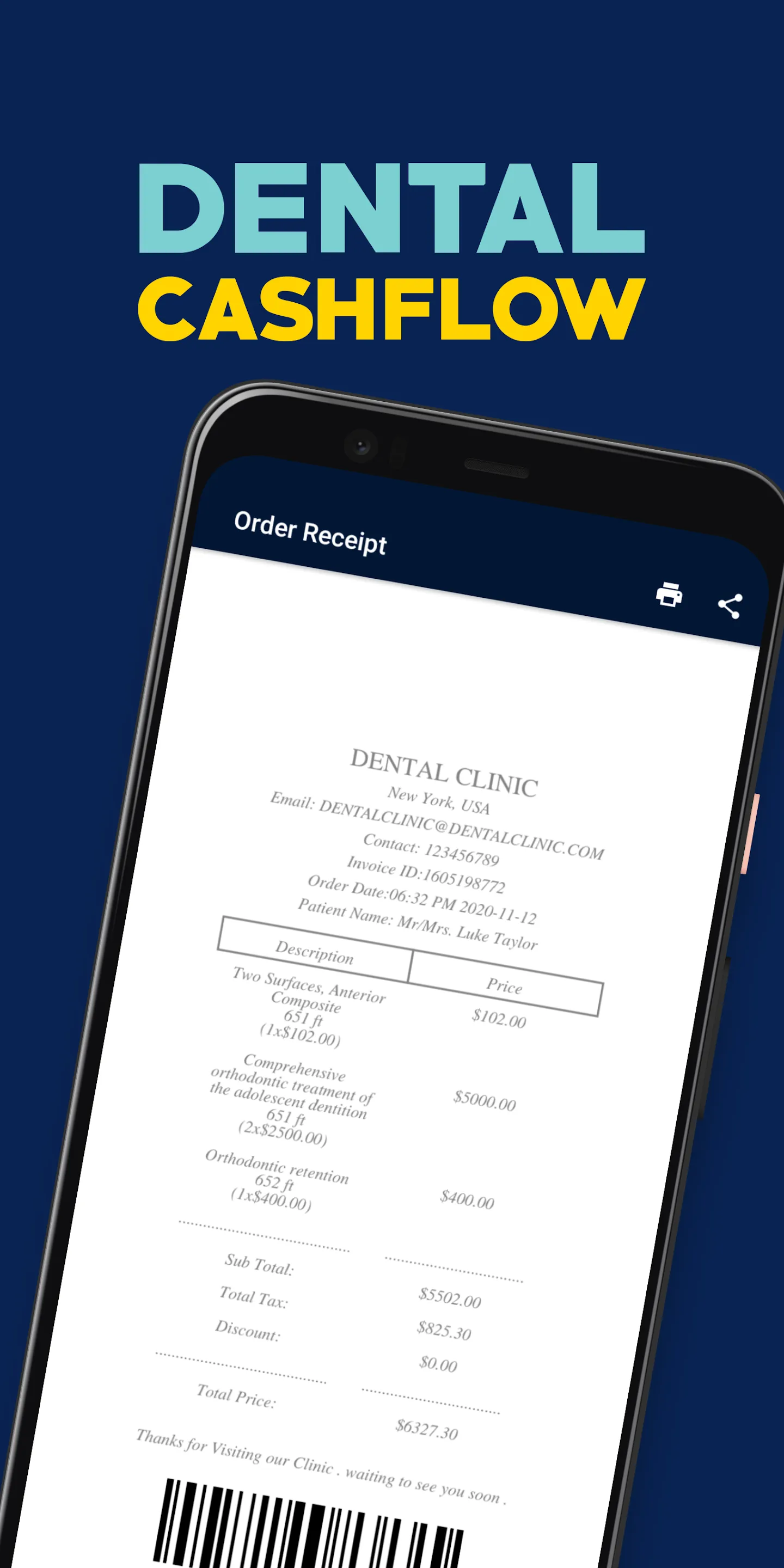 DENTAL CASHFLOW | Indus Appstore | Screenshot