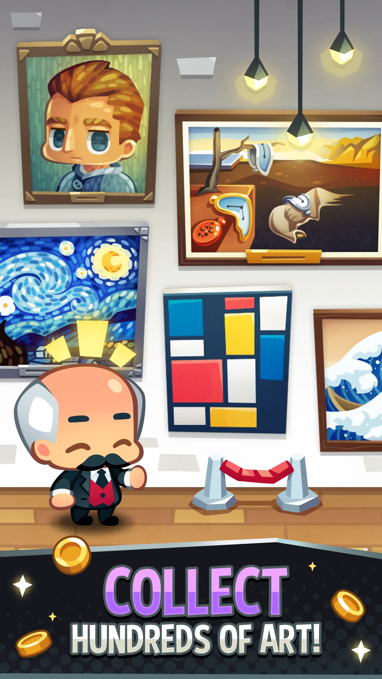 Idle Museum Empire: Art Tycoon | Indus Appstore | Screenshot