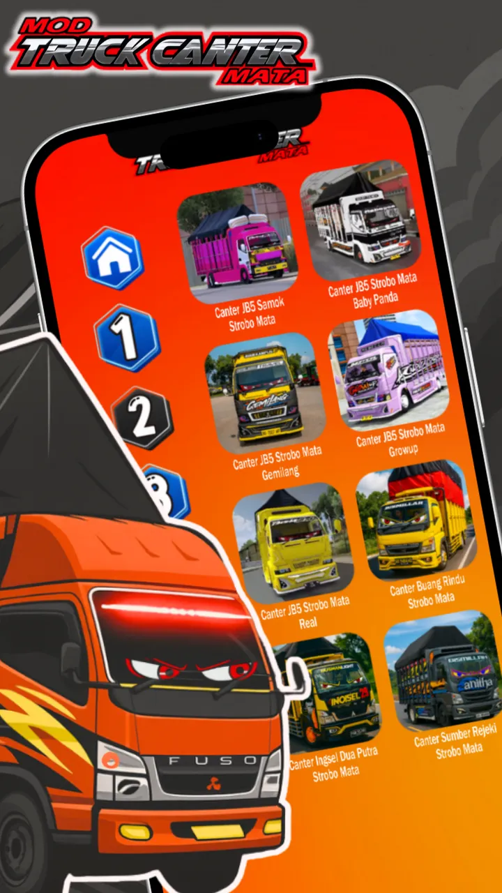 Bussid Truck Canter Mata | Indus Appstore | Screenshot