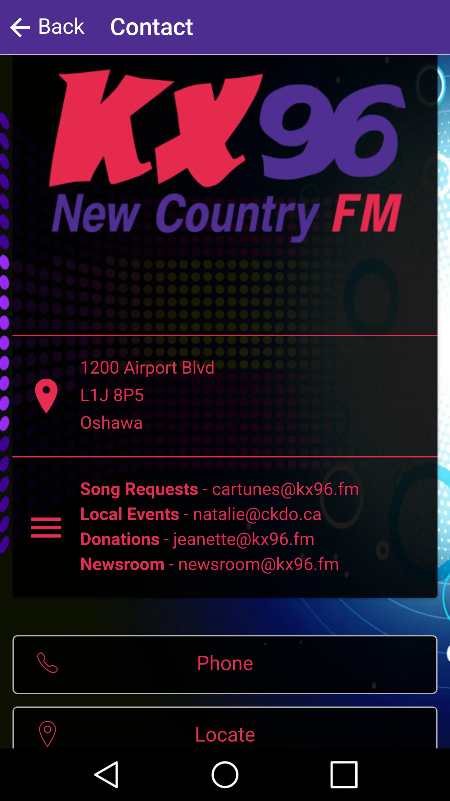 KX96 FM | Indus Appstore | Screenshot