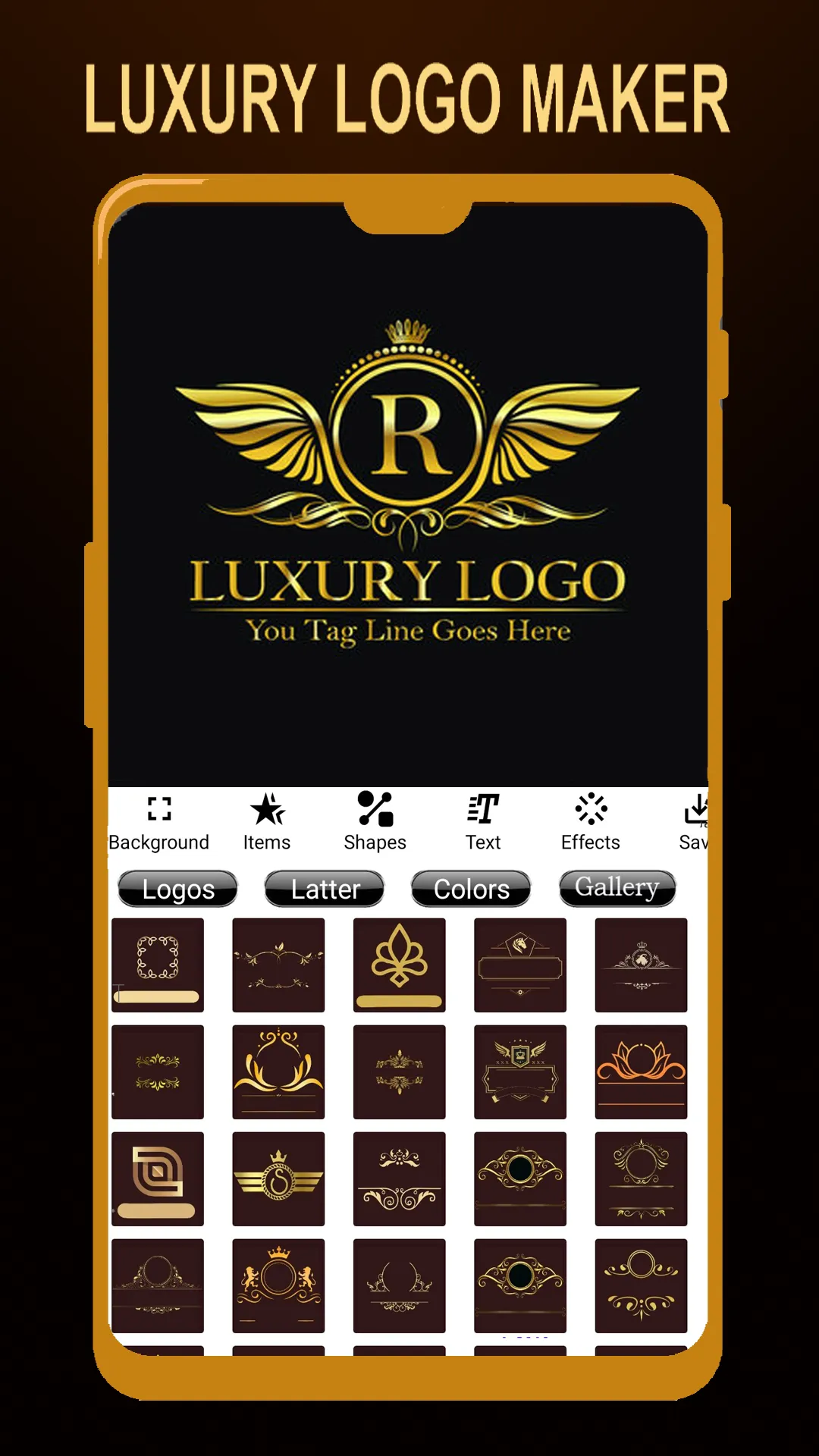 Luxury Logo maker, Logo Design | Indus Appstore | Screenshot