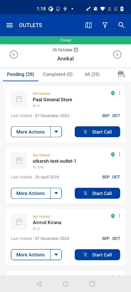 Bizom Next | Indus Appstore | Screenshot