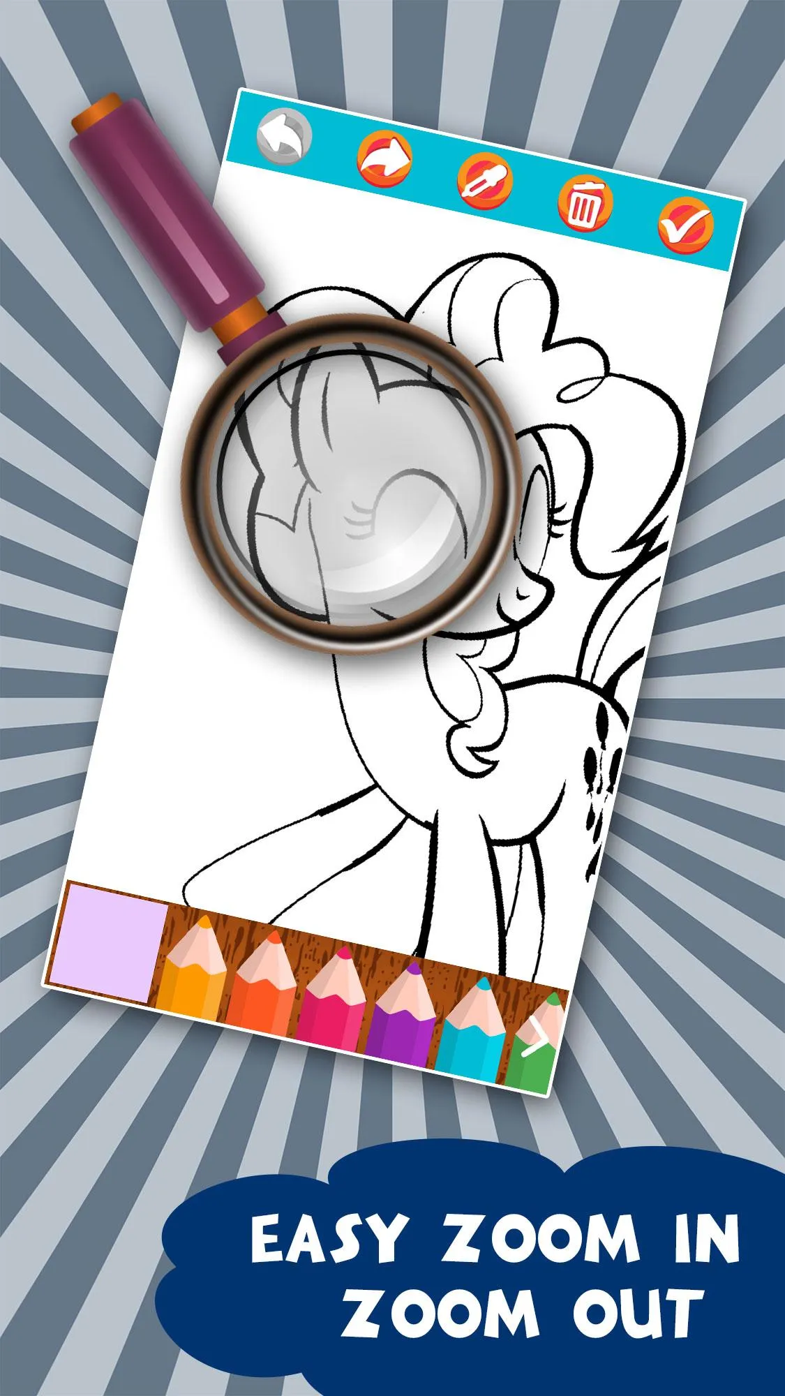 My Pony Game - Coloring Book | Indus Appstore | Screenshot