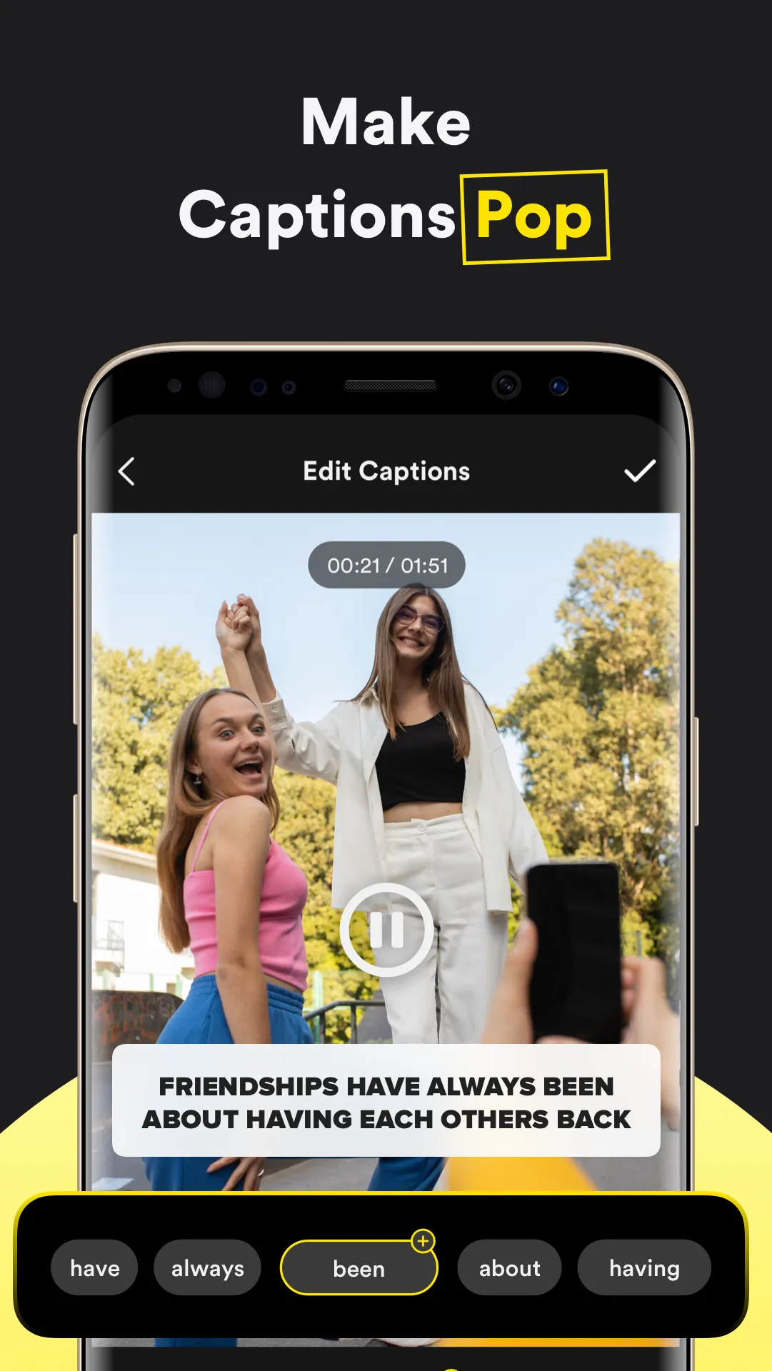 Captions Ai video subtitles | Indus Appstore | Screenshot