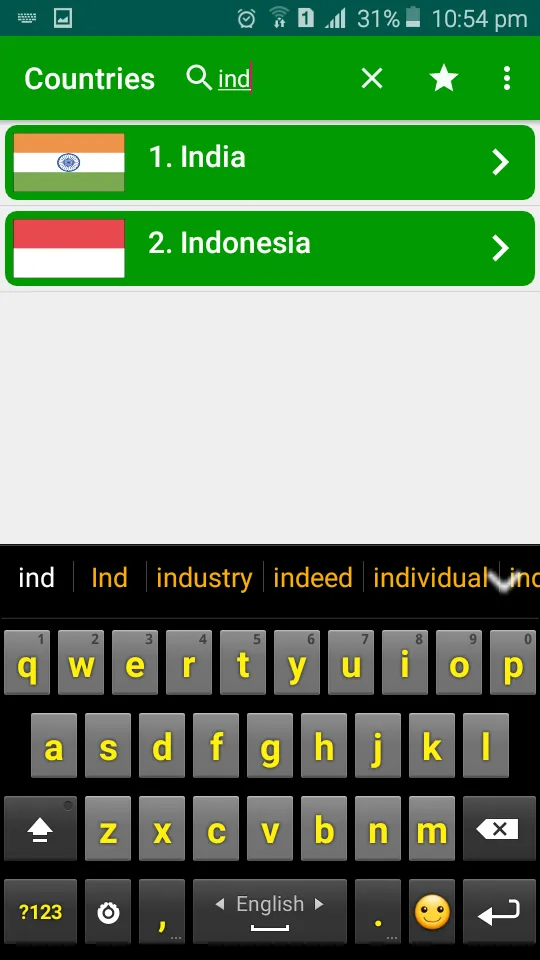 World All Countries Knowledges | Indus Appstore | Screenshot