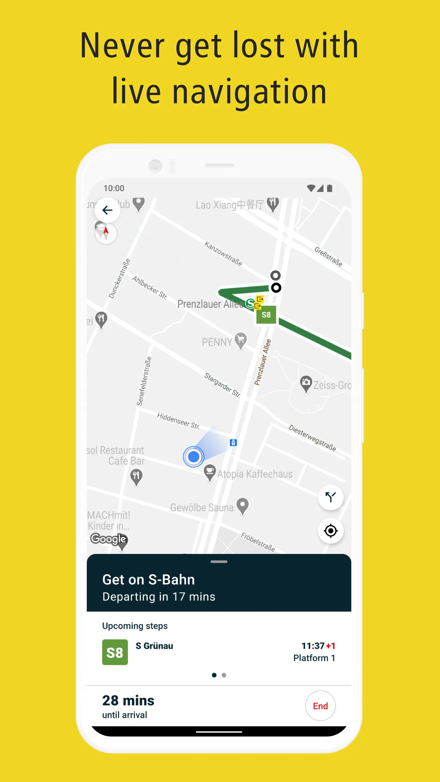 BVG Fahrinfo: Route planner | Indus Appstore | Screenshot