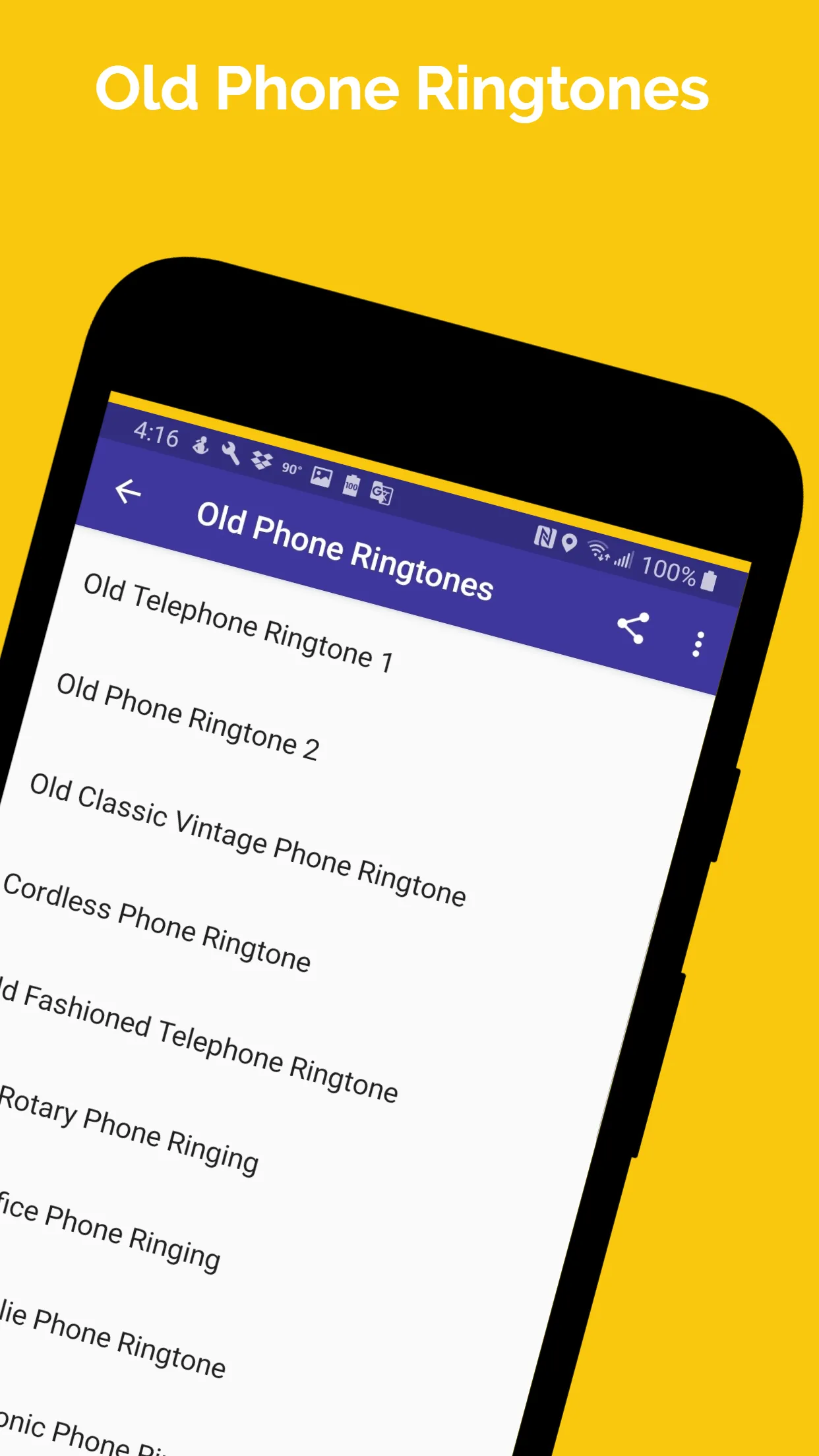 Old Phone Ringtones | Indus Appstore | Screenshot