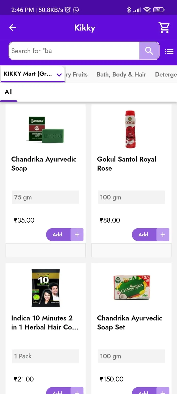 Kikky Fresh | Indus Appstore | Screenshot