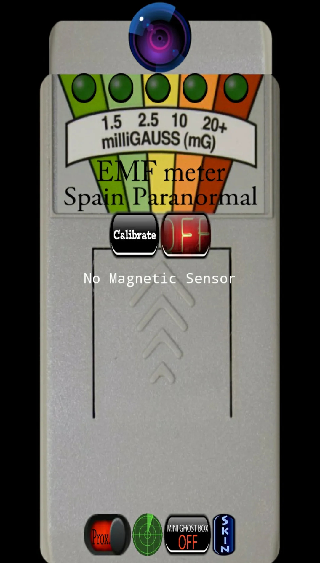 SPK2 EMF meter | Indus Appstore | Screenshot