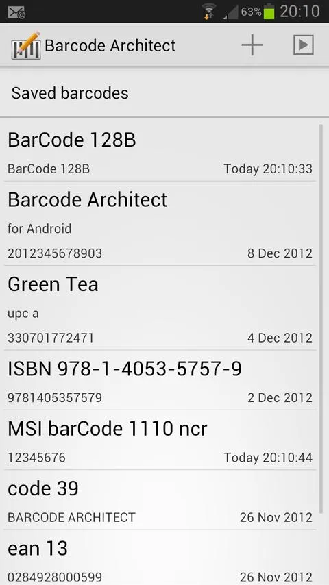 Barcode Architect | Indus Appstore | Screenshot