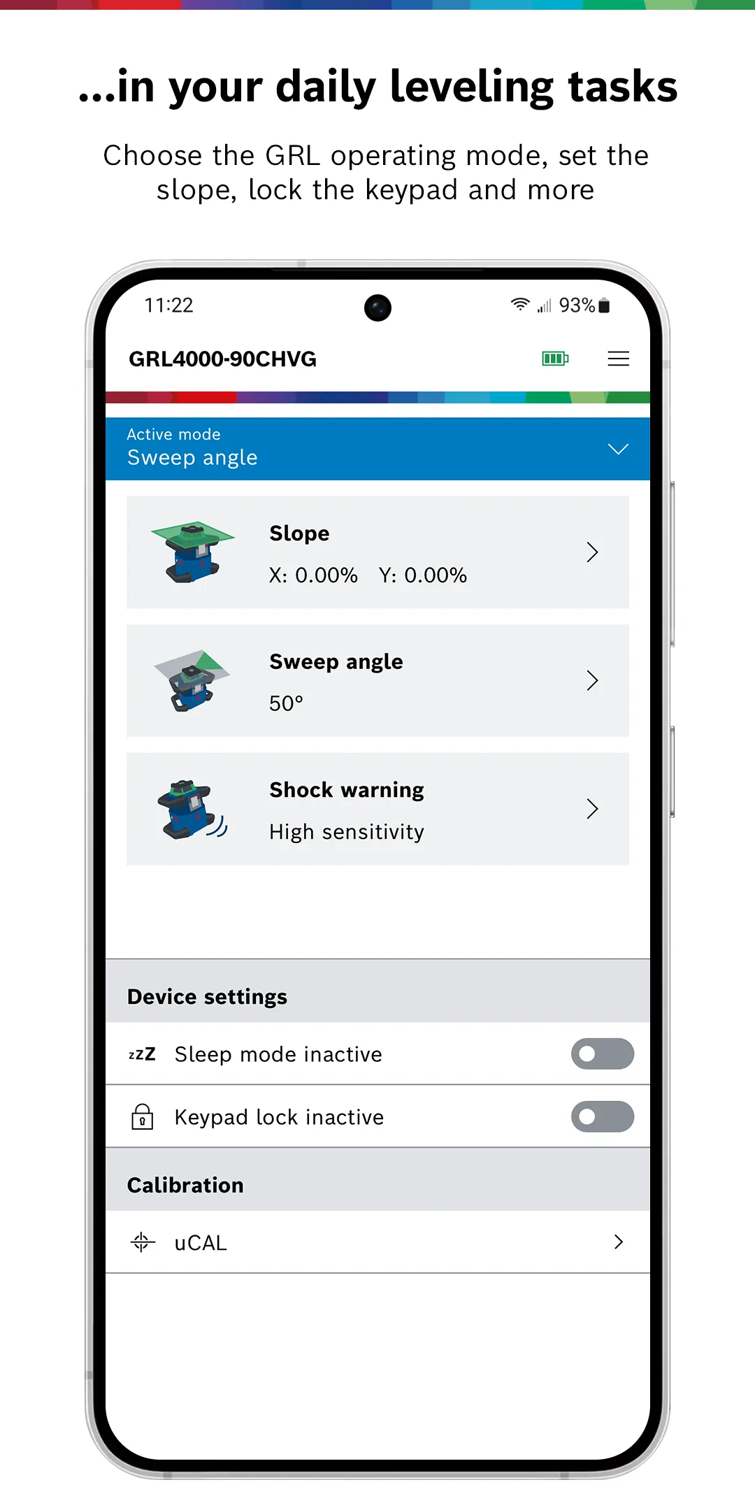 Bosch Leveling Remote | Indus Appstore | Screenshot