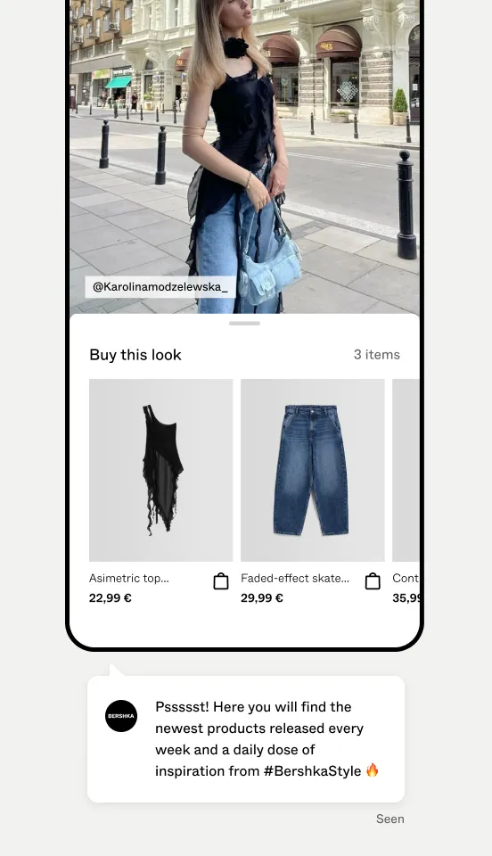 BERSHKA: Fashion & trends | Indus Appstore | Screenshot