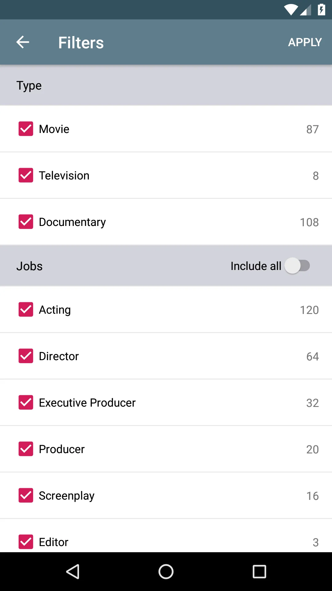 Filmography | Indus Appstore | Screenshot