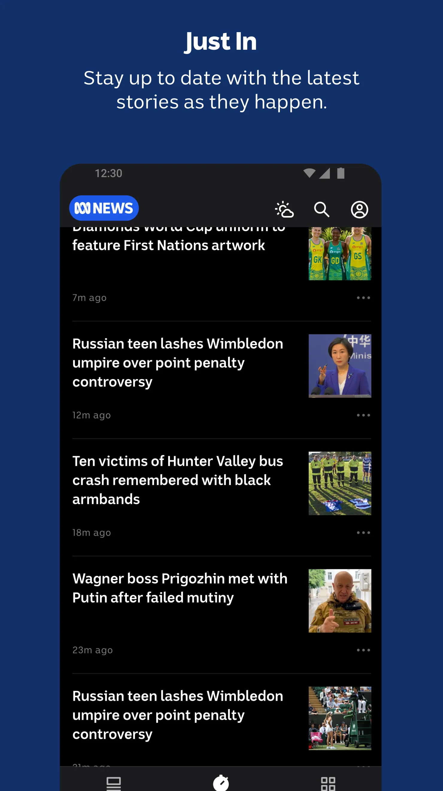 ABC NEWS | Indus Appstore | Screenshot