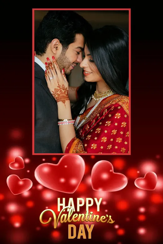 Valentine's Photo Frame 2024 | Indus Appstore | Screenshot