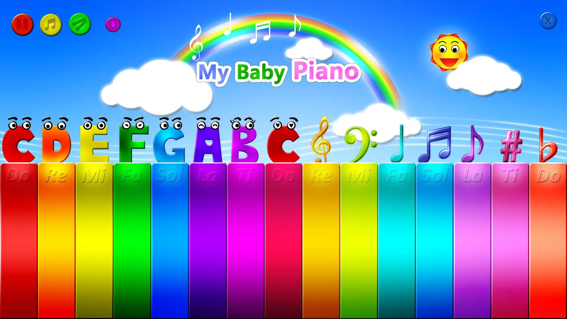 My baby Piano | Indus Appstore | Screenshot