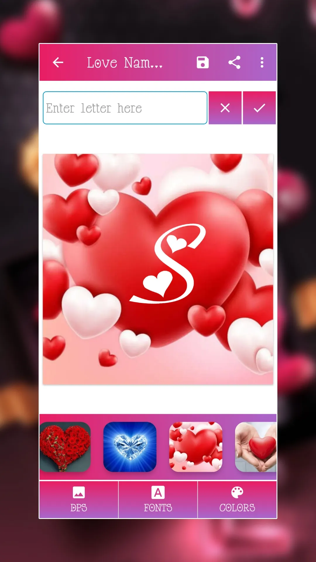 Love Name Art Maker : Stylish | Indus Appstore | Screenshot