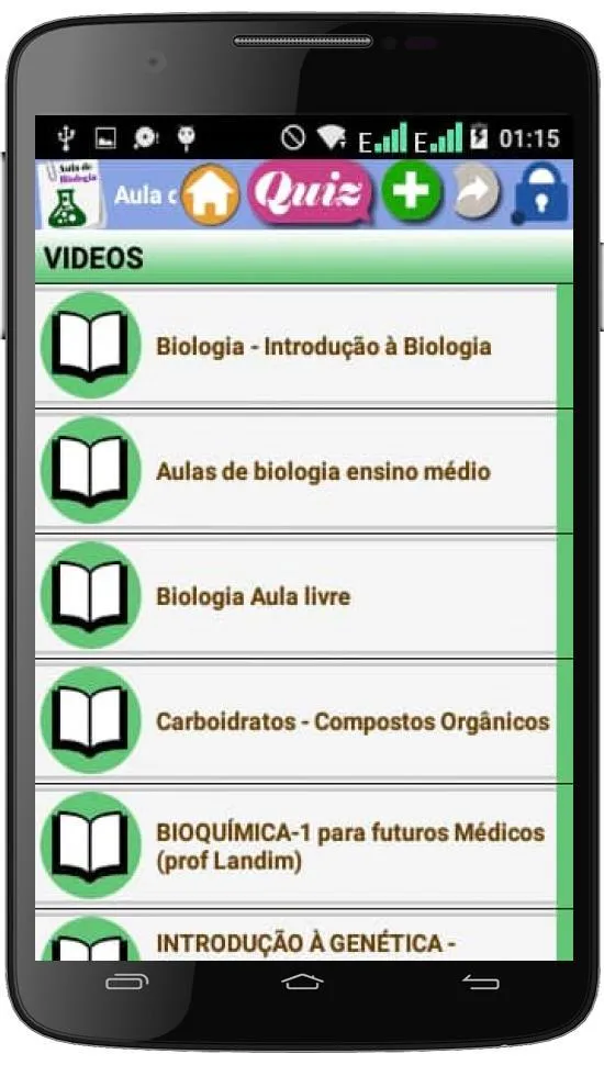 Aula de Biologia | Indus Appstore | Screenshot