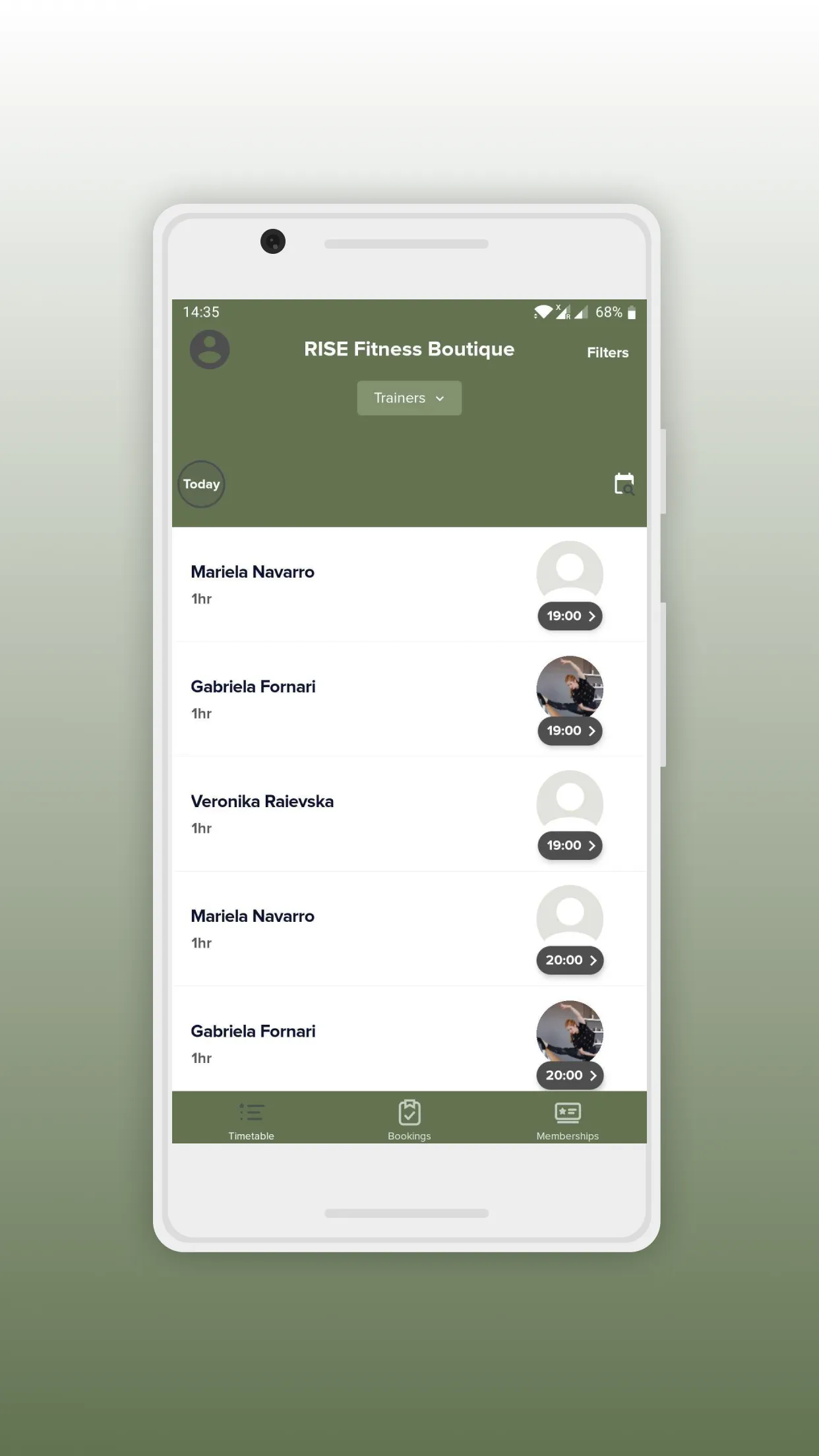 Rise Fitness Boutique | Indus Appstore | Screenshot